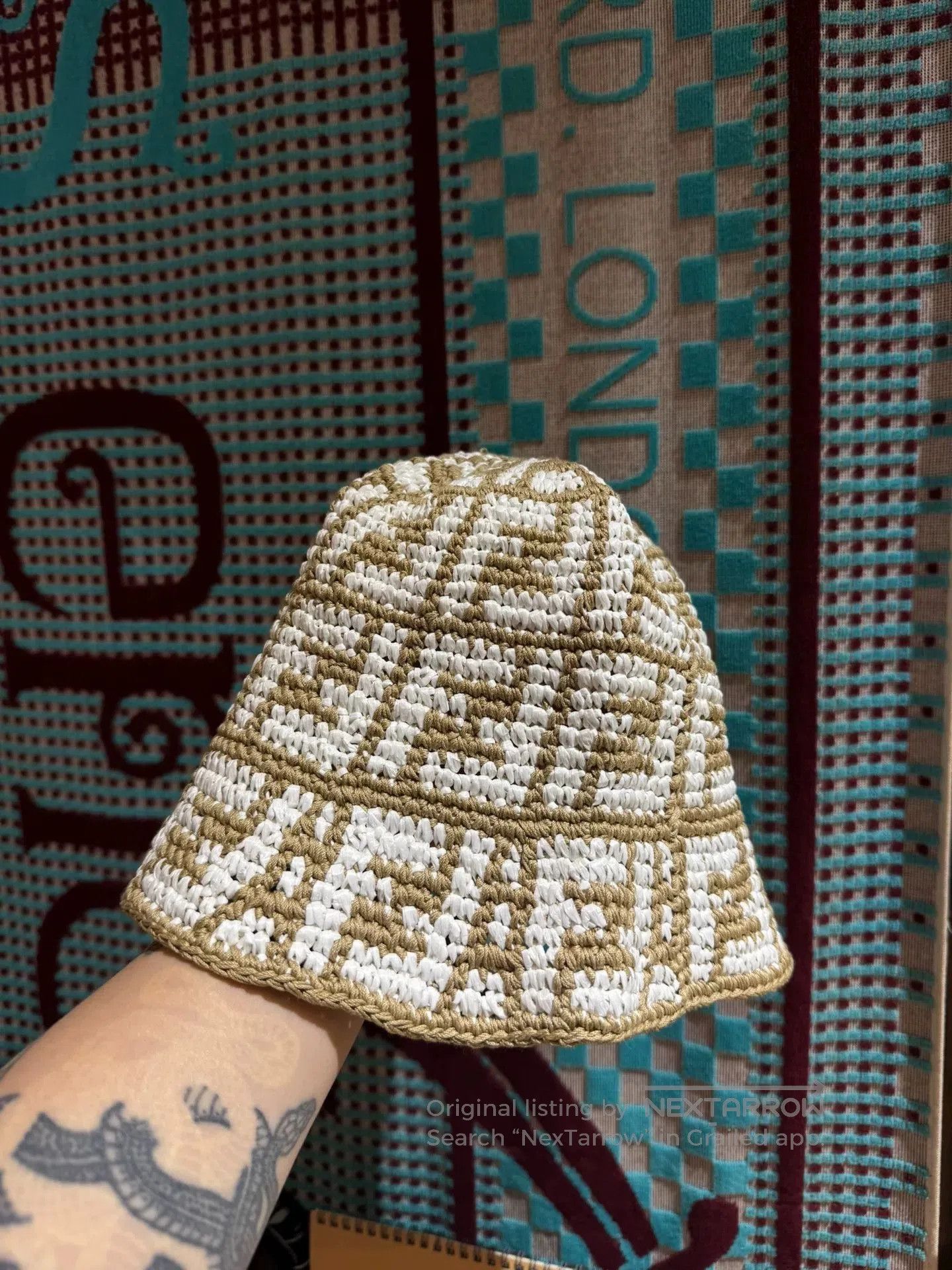 Fendi Fendi Straw Bucket Hat. Size ONE SIZE - 1 Thumbnail