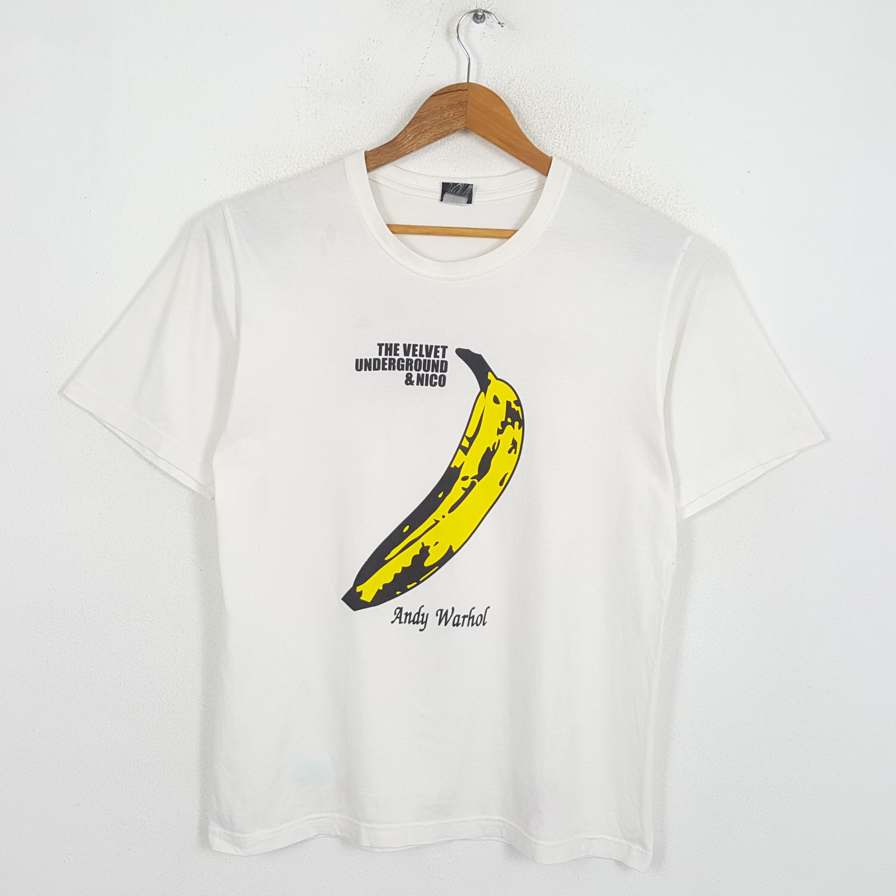 Vintage THE VELEVET UNDERGROUND AND NICO X Andy Warhol Tees