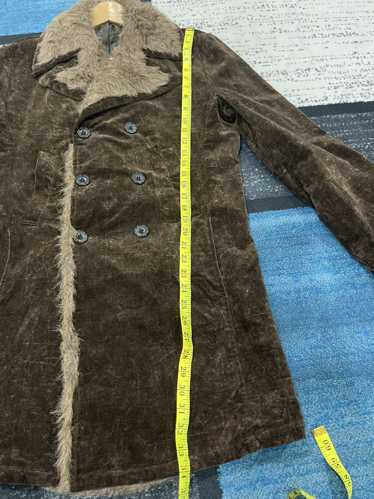 Tornado Mart Vintage Tornado Mart Japan Faux Fur Velvet Jacket Size US L / EU 52-54 / 3 - 16 Thumbnail
