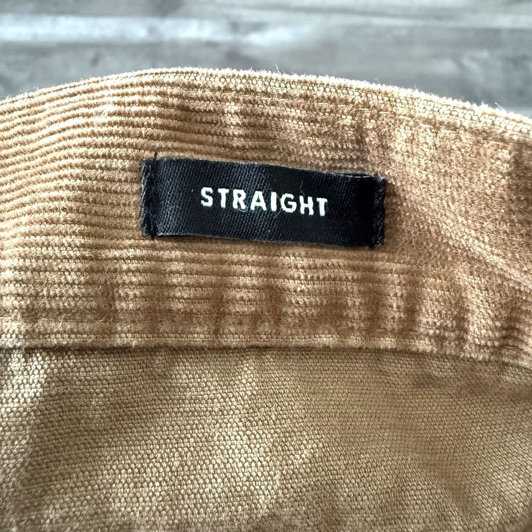 J.Crew J.CREW Mercantile Pants Mens Rust Corduroy 36x30 5-Pocket Flex Straight Fit Brown Casual Workwear Size US 36 / EU 52 - 4 Thumbnail