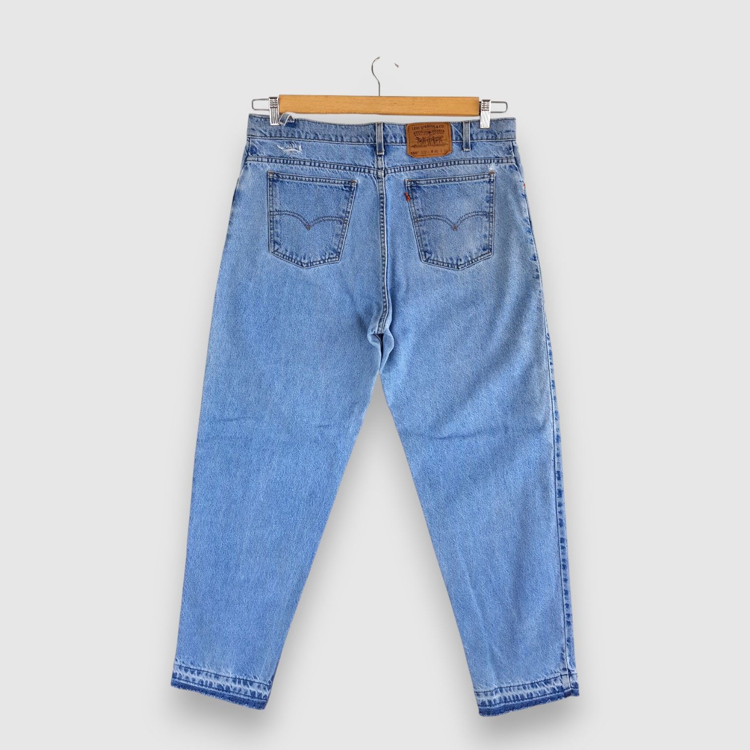 Levi's Vintage Levis 550 Jeans Released Hem Levi's Orange Tab Denim Size US 36 / EU 52 - 2 Thumbnail
