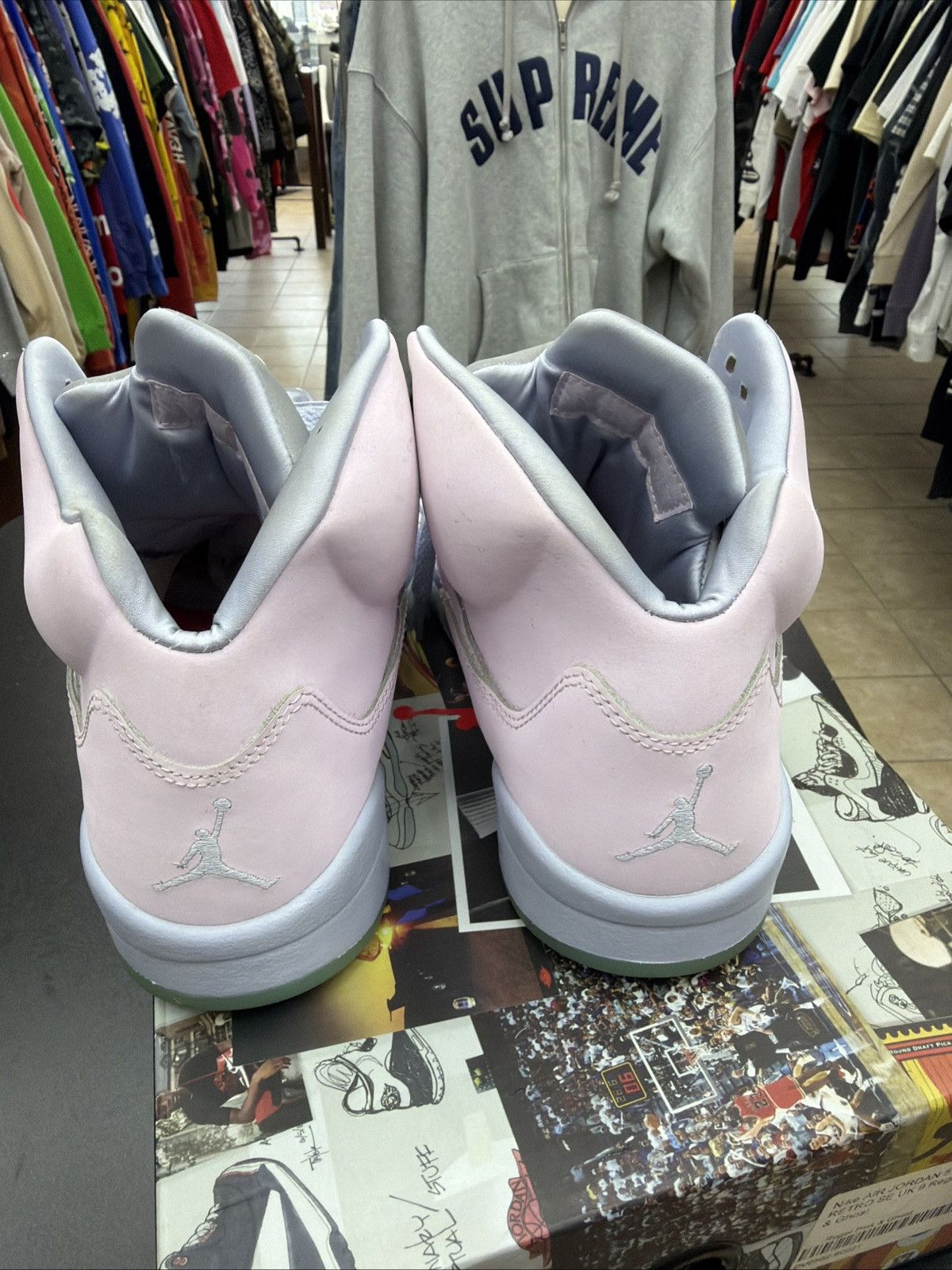 Jordan Brand Air Jordan 5 Retro Se Ester Pink DV0562-600 Men’s Size 10 Size US 10 / EU 43 - 13 Thumbnail