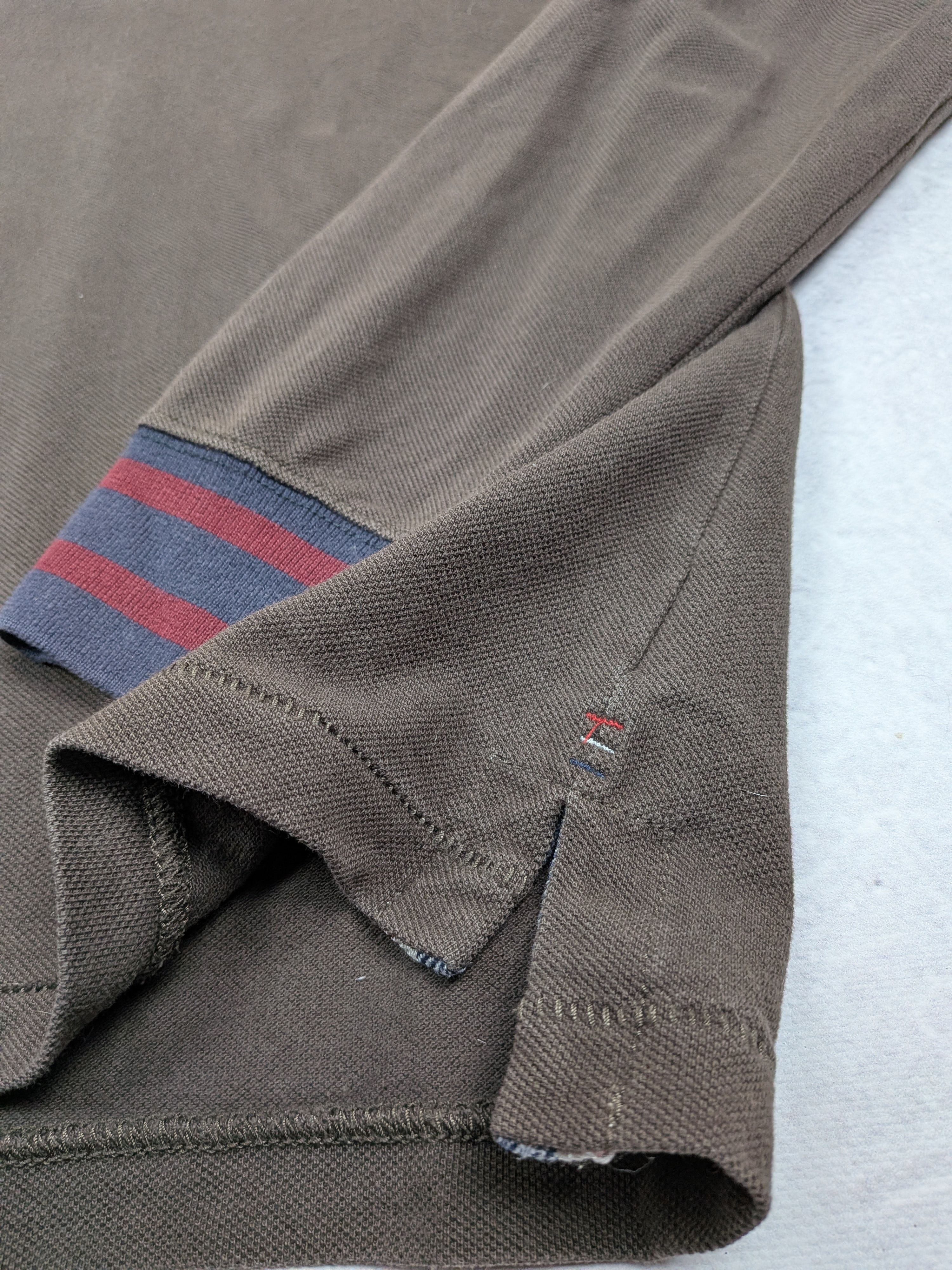 Napapijri Napapijri Vintage Heavy Cotton Rugby Shirt Jumper Size L/XL Size US XL / EU 56 / 4 - 6 Thumbnail