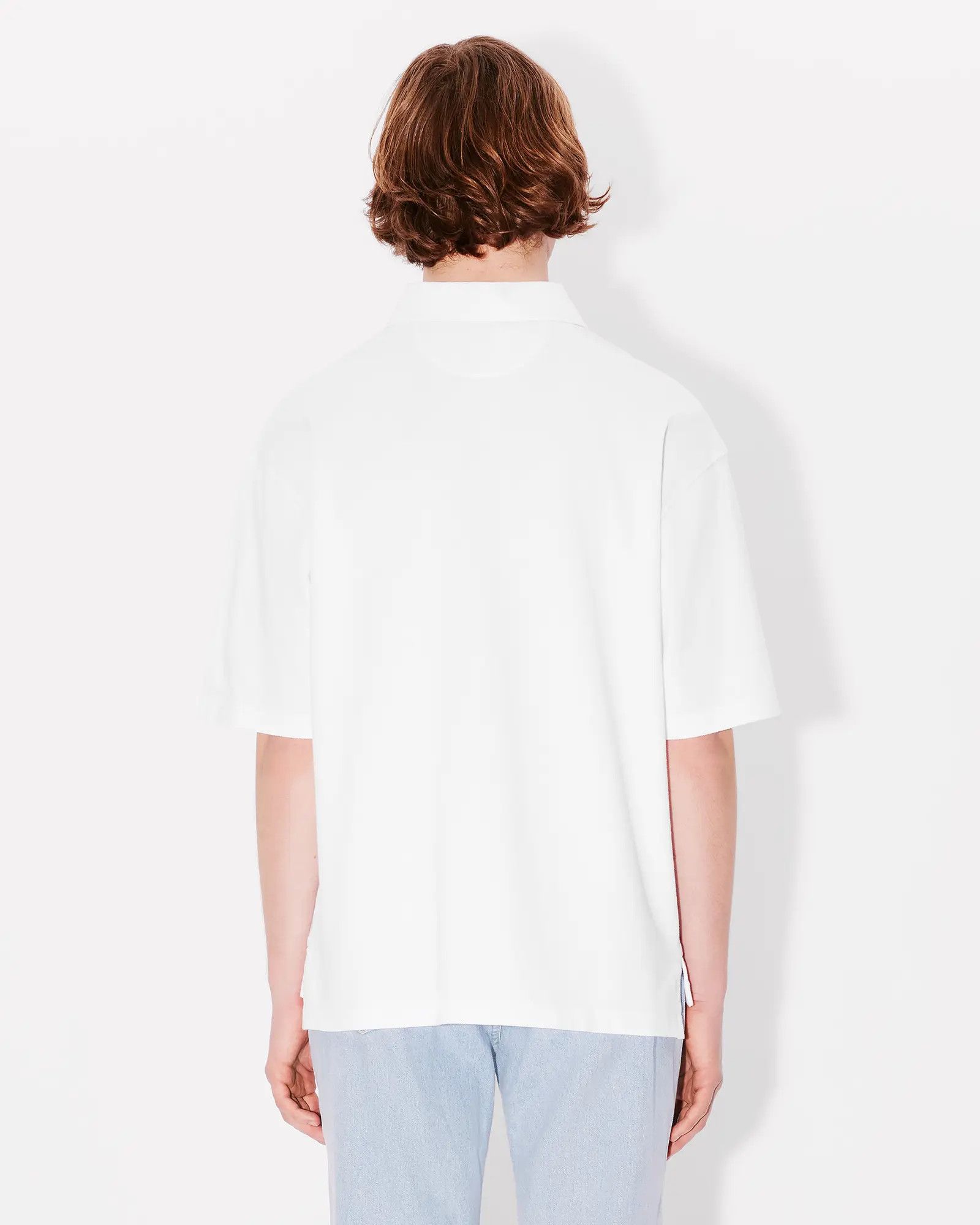 Kenzo o1s22i1n0125 Boke Flower Polo Shirt in White Size US L / EU 52-54 / 3 - 4 Thumbnail