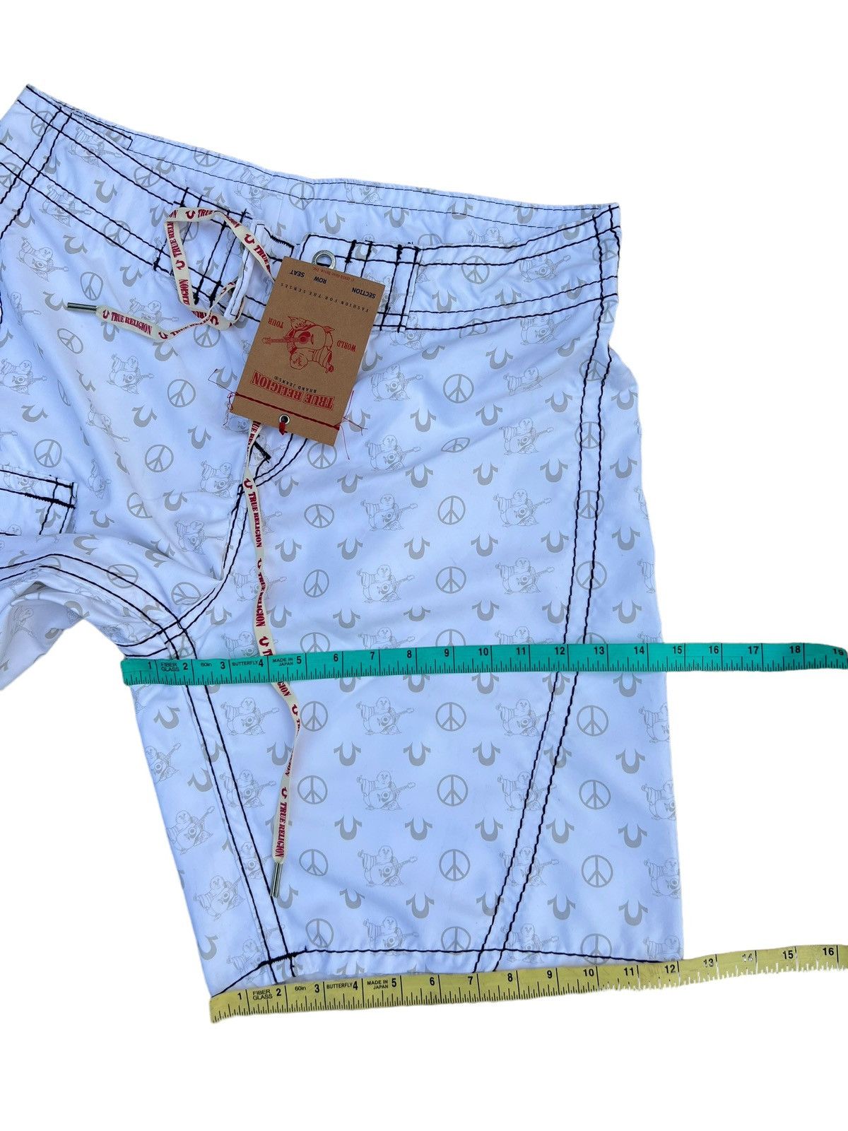True Religion Vintage NWT True Religion Swim Wear Monogram Surf Short Pant Size US 34 / EU 50 - 4 Thumbnail