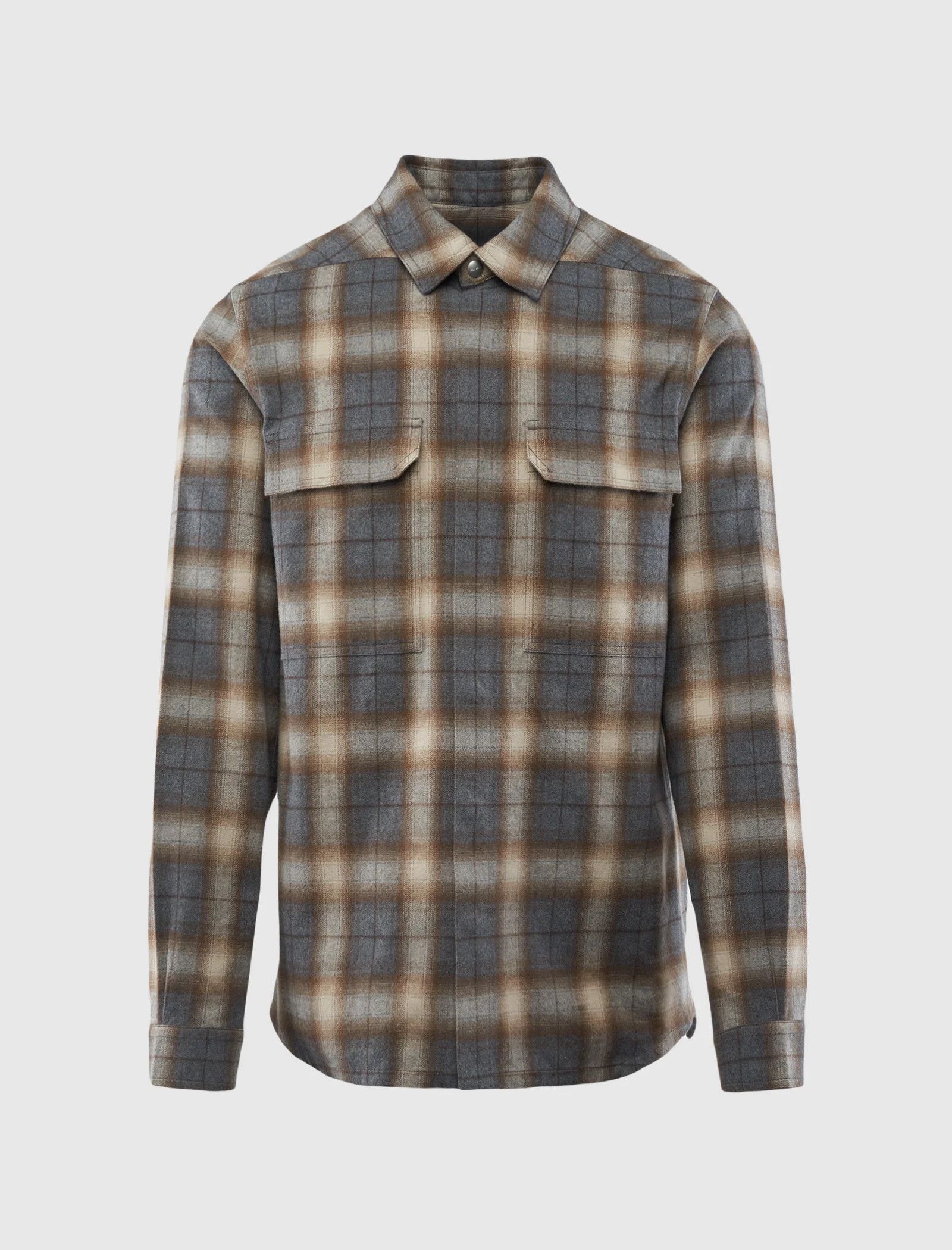 Rick Owens o1mle0226 Outer Shirt in Multicolor Size US L / EU 52-54 / 3 - 1 Thumbnail