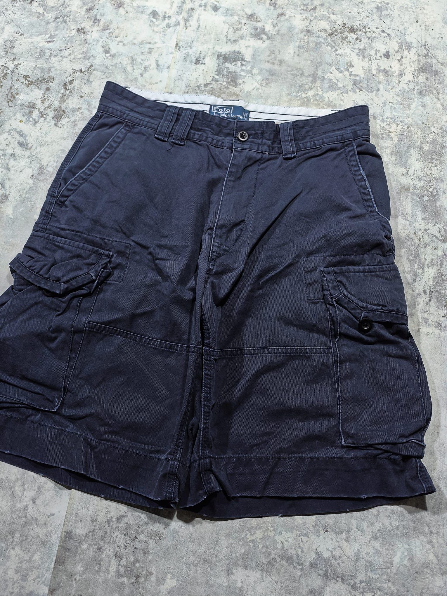 Polo Ralph Lauren Vintage Polo Ralph Lauren Y2K Military Style Cargo Shorts Size US 33 - 2 Thumbnail