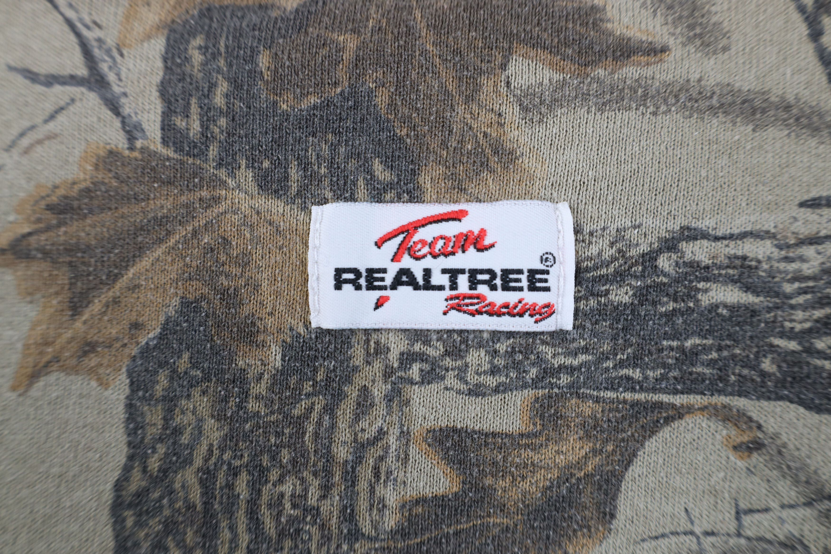 Vintage Vintage 90s NASCAR Camouflage Crewneck Sweatshirt USA Size US L / EU 52-54 / 3 - 9 Thumbnail