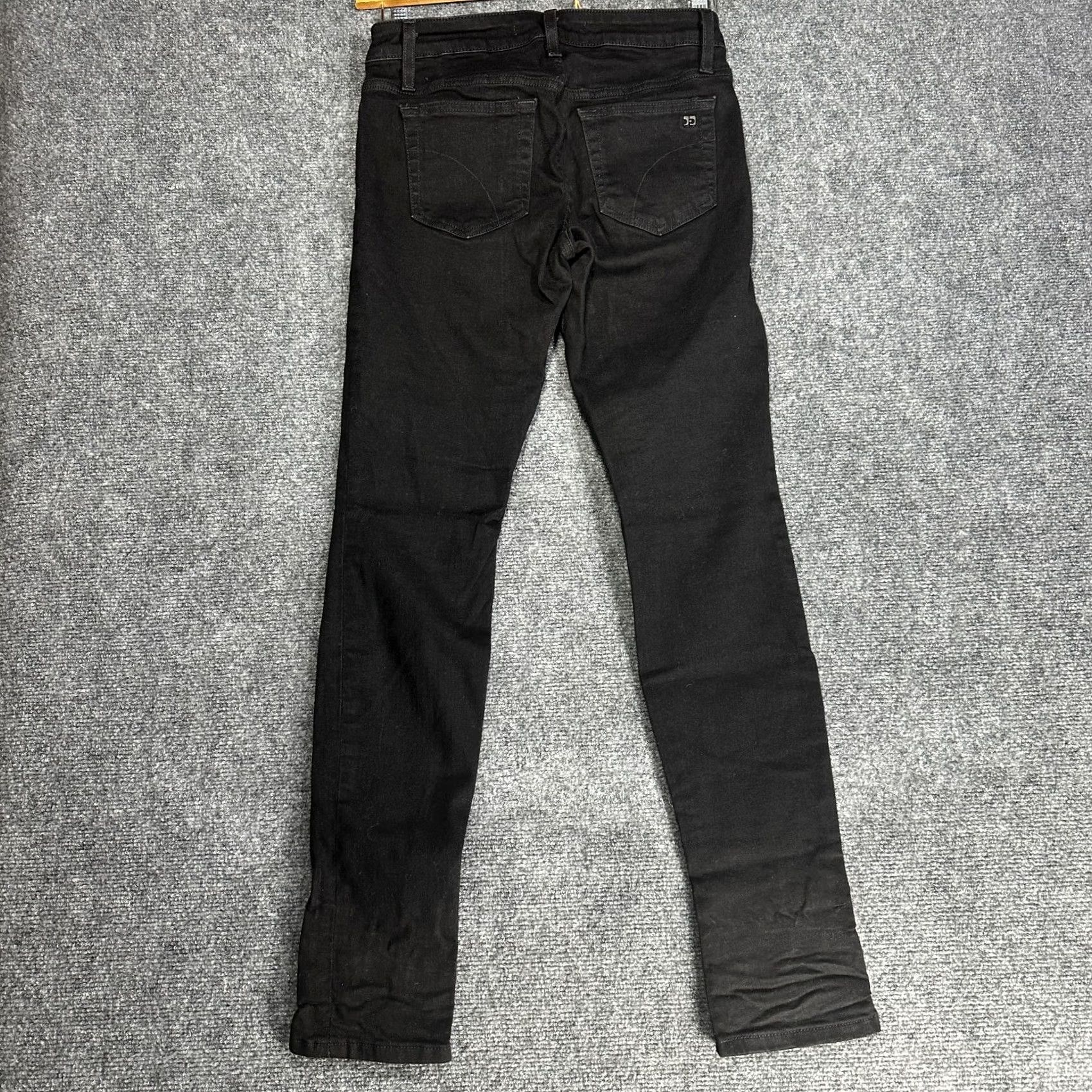Vintage Joes Jeans The Skinny Jeans Womens 28 Black Cotton Stretch 5-Pocket Logo Size 28" / US 6 / IT 42 - 7 Thumbnail
