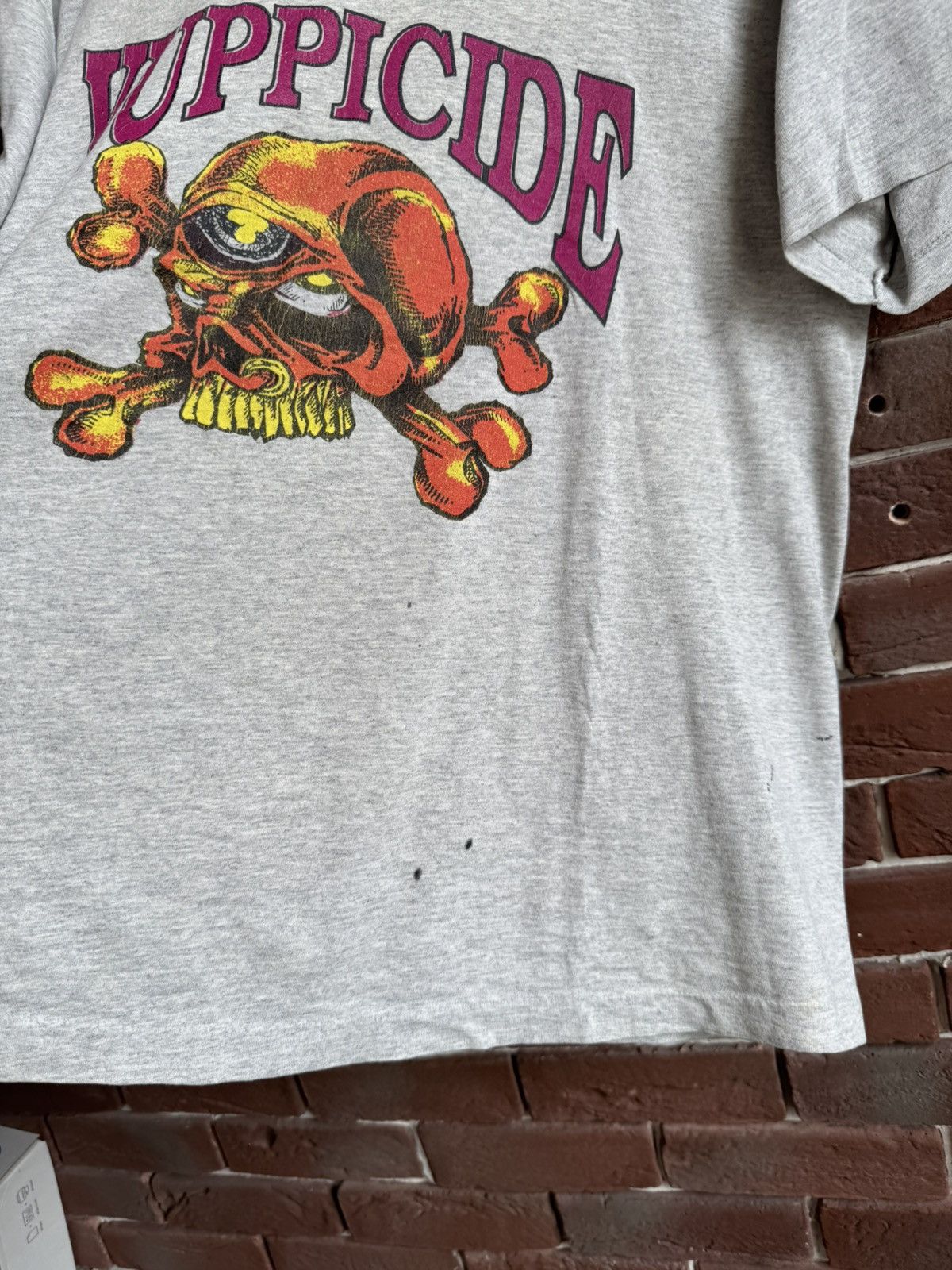 Vintage 90s Rare Yuppicide Euro Tour Hardcor Punk Band Tee
