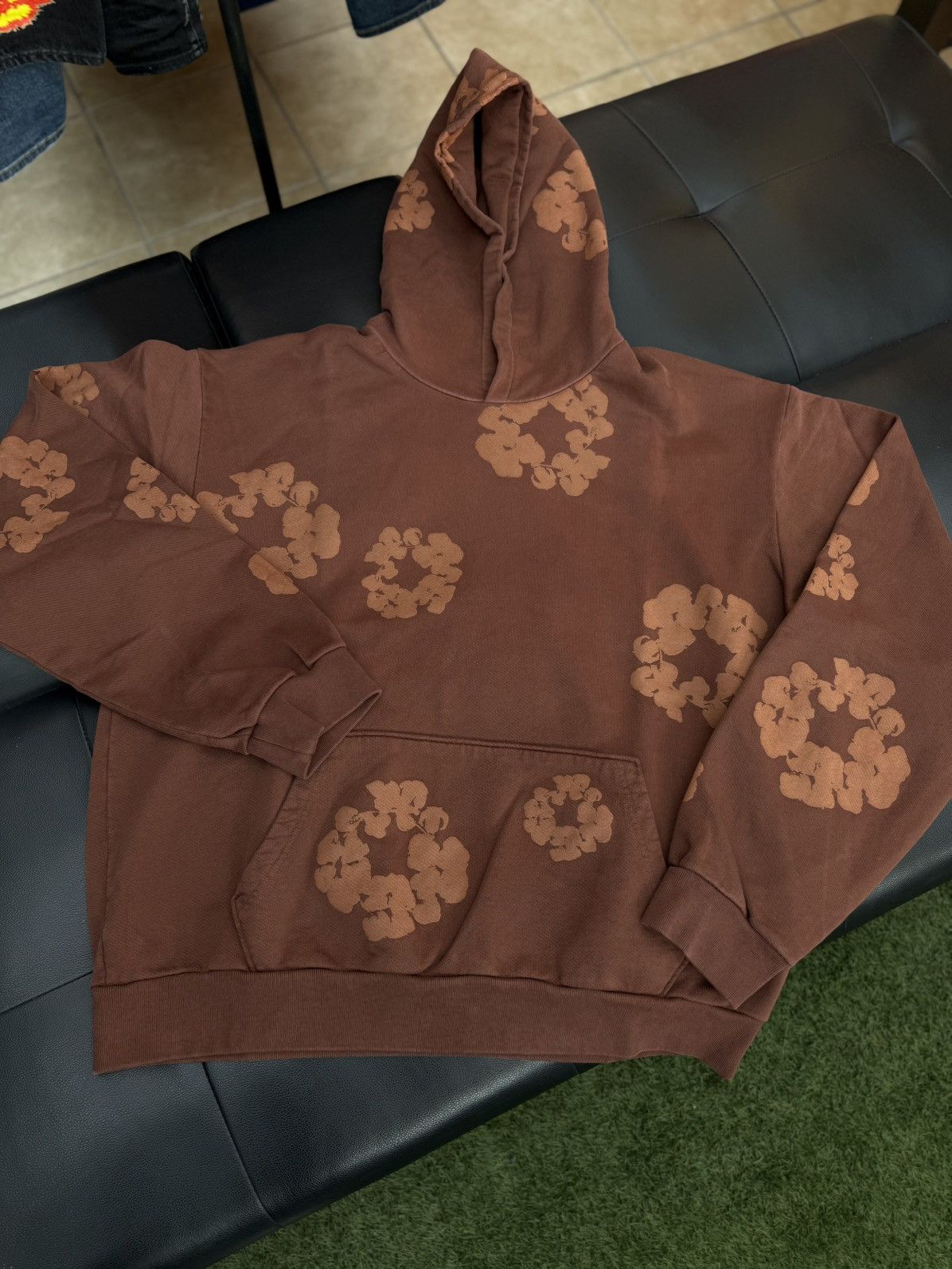 DENIM TEARS Denim Tears Brown 2025 Cotton Wreath Hoodie XXL Size US XXL / EU 58 / 5 - 3 Thumbnail