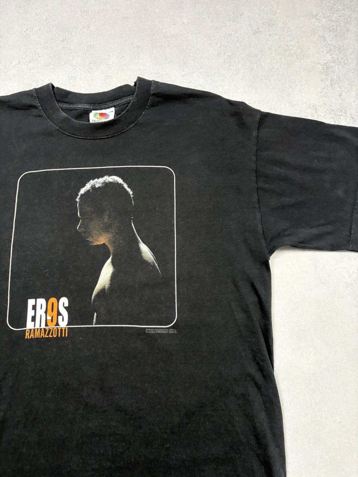 Band Tees Vintage Eros Ramazzotti Toureros 2003/2004 T Shirt Band 00s Size US L / EU 52-54 / 3 - 6 Thumbnail