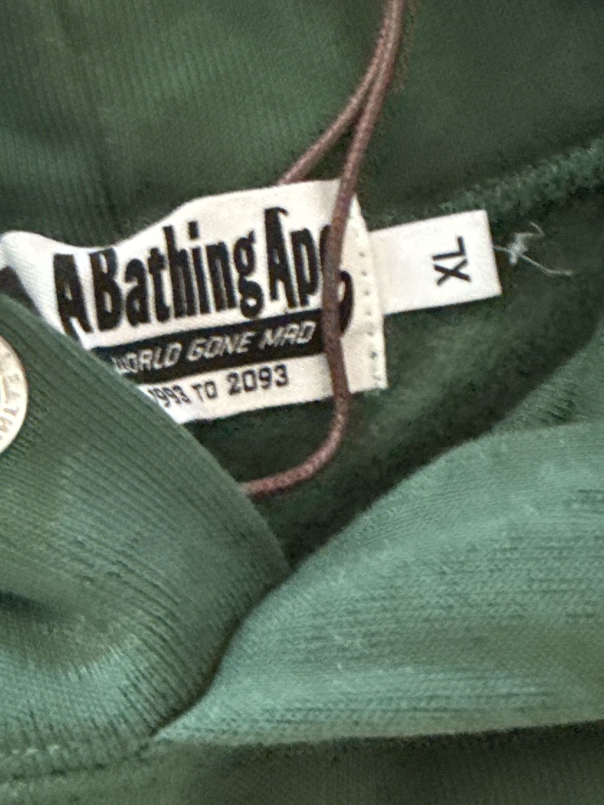 Bape Bape NYC logo pullover hoodie Size US XL / EU 56 / 4 - 2 Thumbnail