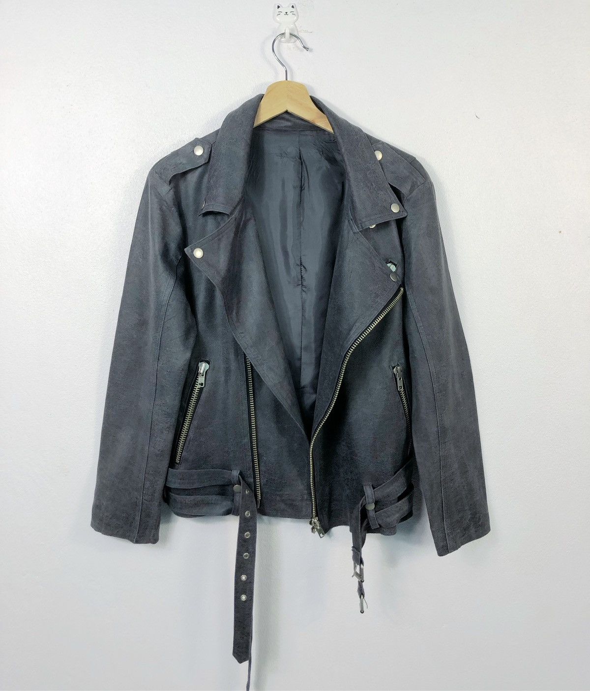 Seditionaries Rare Suede Rider Bondage Asymmetrical Jacket Size US M / EU 48-50 / 2 - 9 Thumbnail