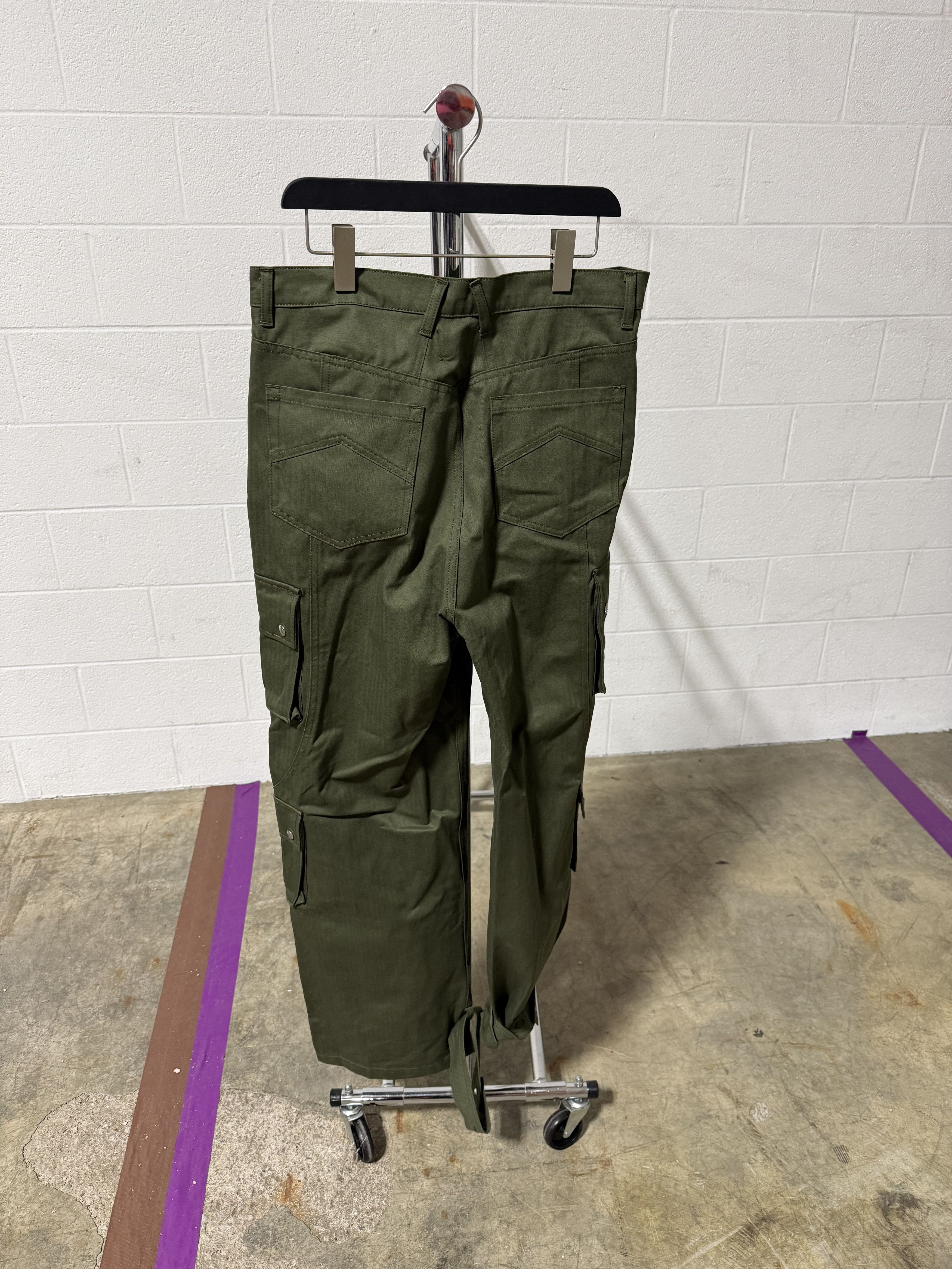 Rhude Rhude Desert Cargo Pants 'Khaki Green' Size US 32 / EU 48 - 4 Thumbnail