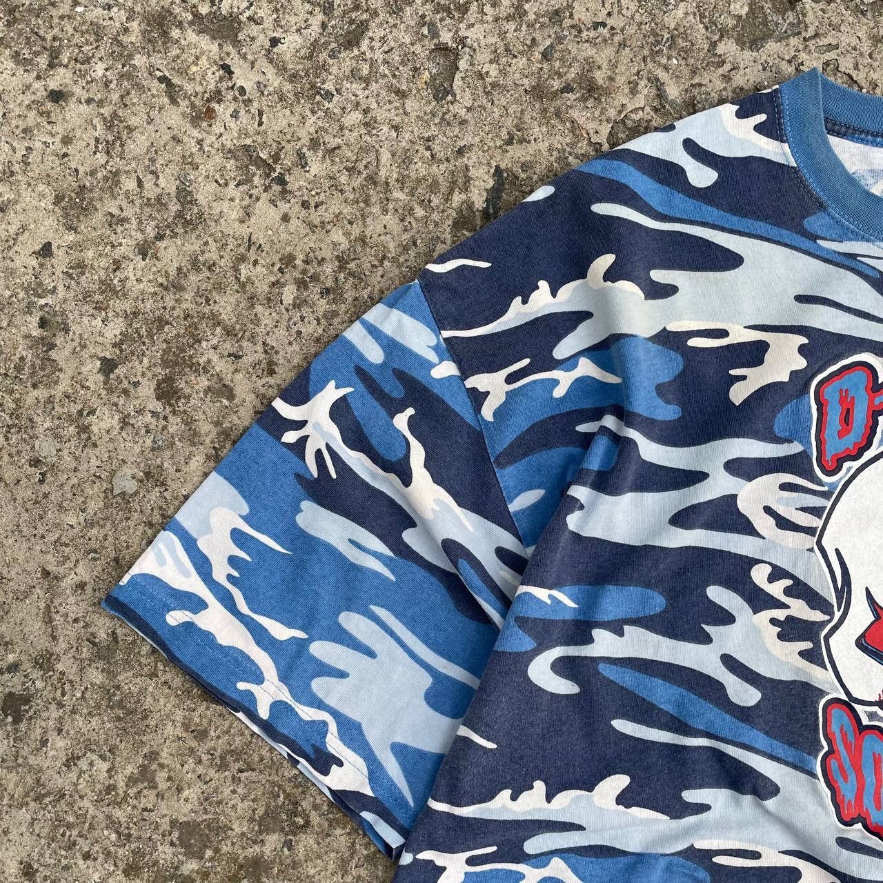 CCP (Crazy Character Print) Vintage Japanese Style Adult D-Boys Softball T-shirts Camo Size US XXL / EU 58 / 5 - 5 Thumbnail