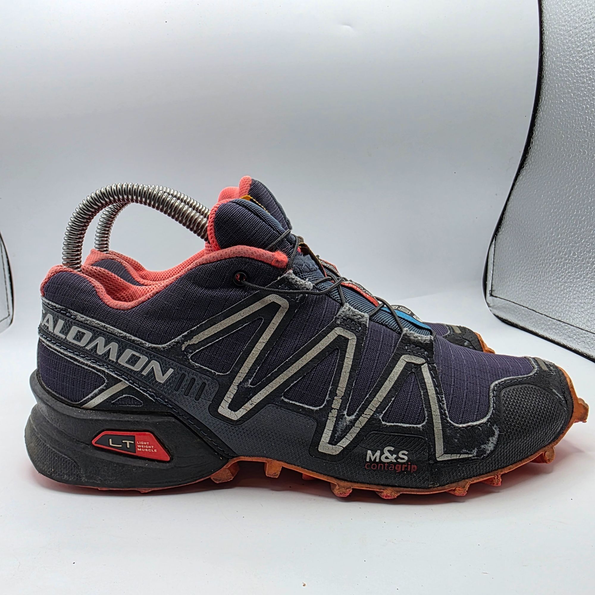 Salomon Salomon Speedcross 3 Womens Size 6 Black Pink Trail Running Size US 6 / IT 36 - 12 Thumbnail