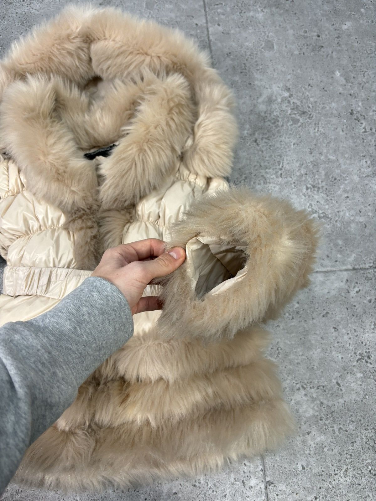 Hysteric Glamour × Japanese Brand Rare Archive Japanese Fur Bomber Jacket Cropped Y2K 00s LGB Size M / US 6-8 / IT 42-44 - 10 Thumbnail