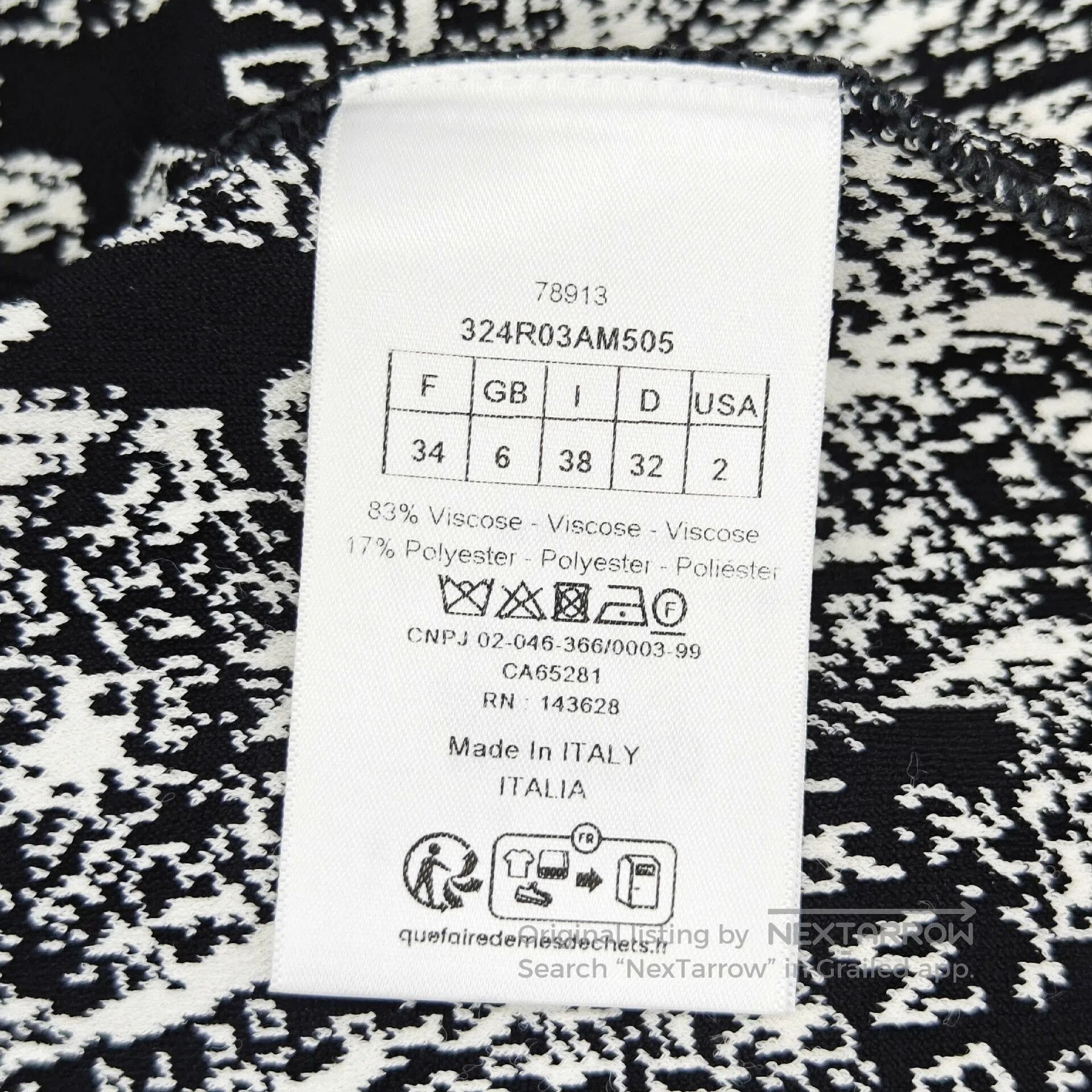 Dior Dior 24 Paris Map Short Dress. Size US XS / EU 42 / 0 - 4 Thumbnail