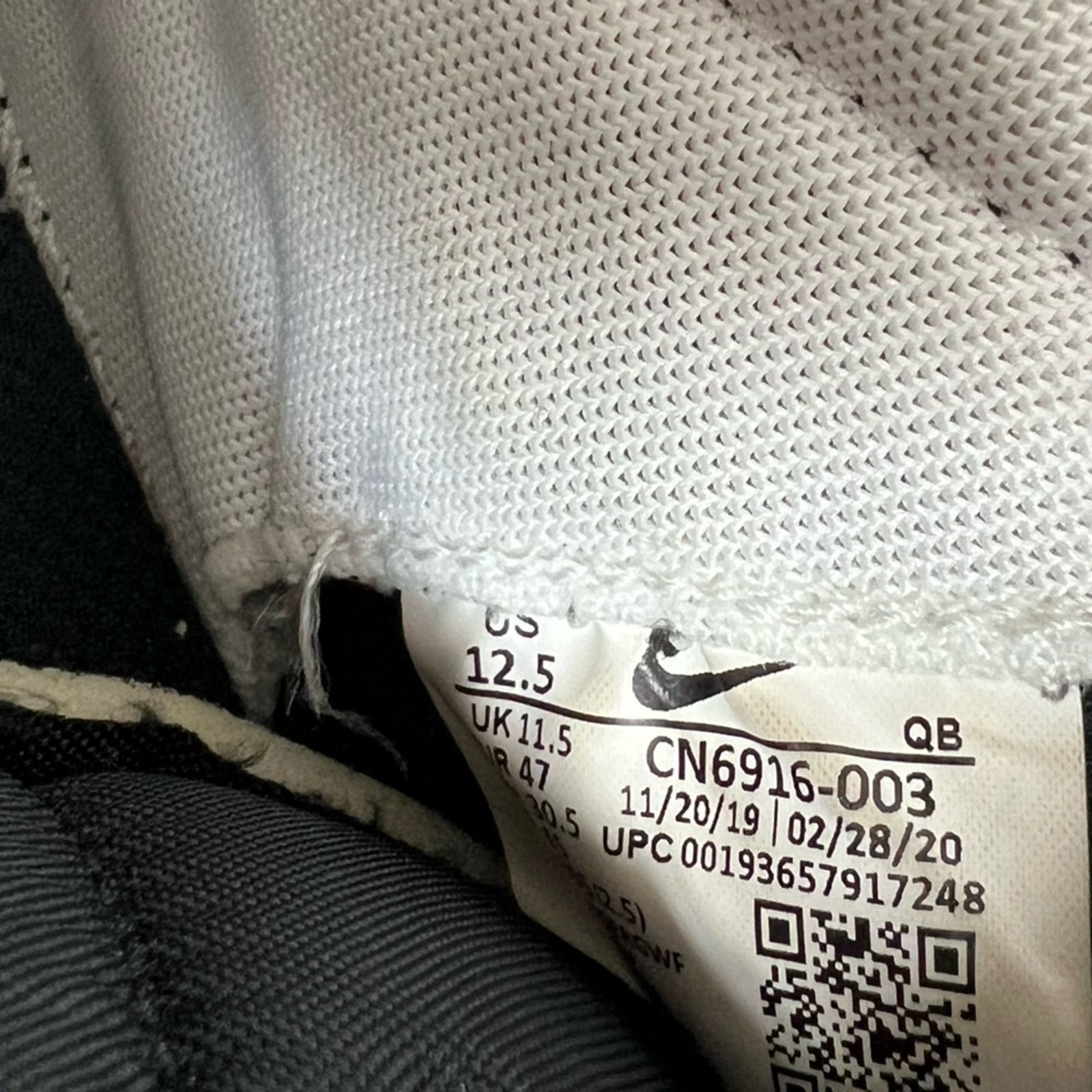 Nike Nike Drop Type Premium Men's Leather Sneakers SIZE 12.5 Size US 12.5 / EU 45-46 - 9 Thumbnail