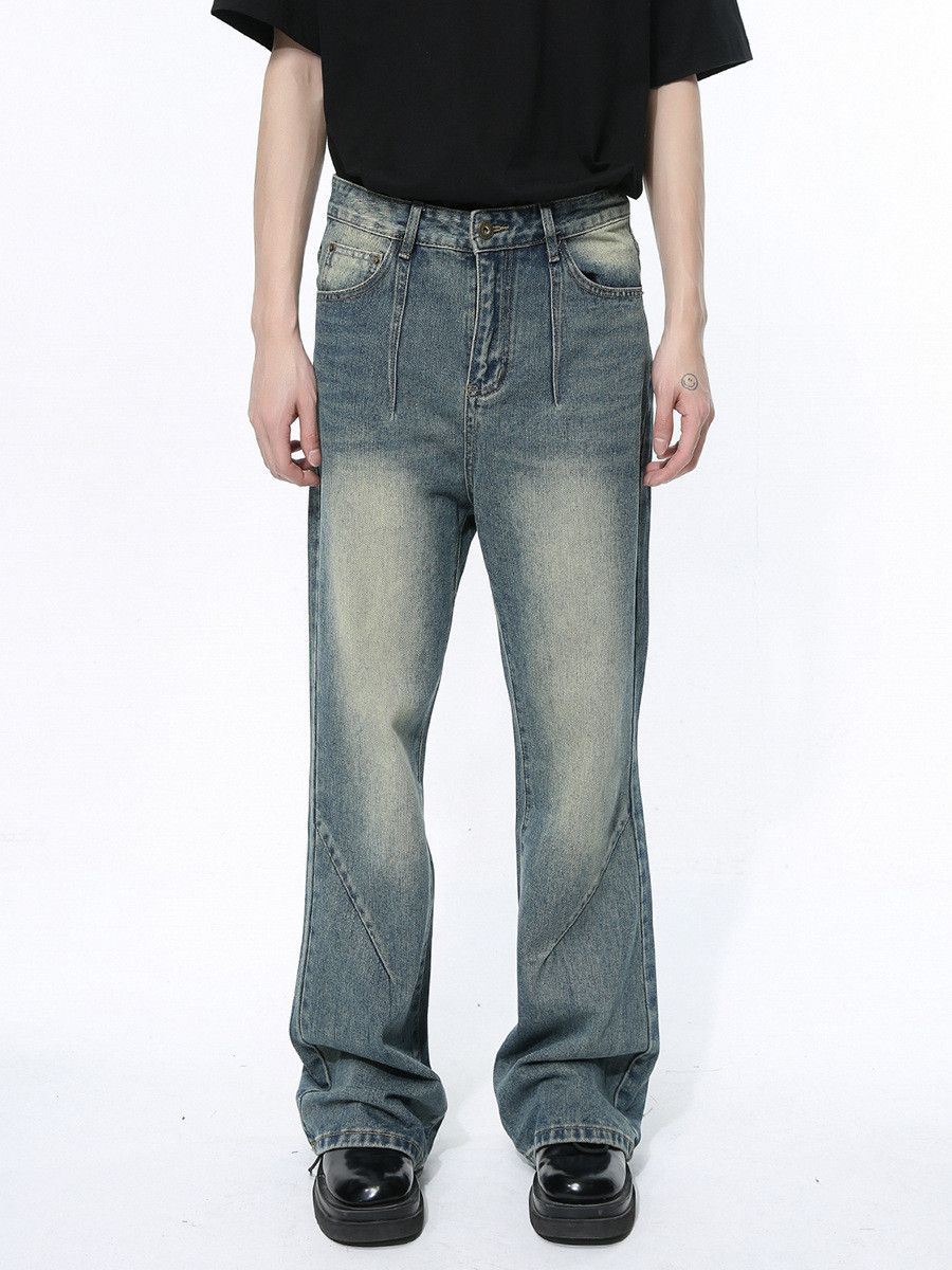 Japanese Brand Men's high street Vibe straight leg flared jeans Size US 32 / EU 48 - 1 Thumbnail