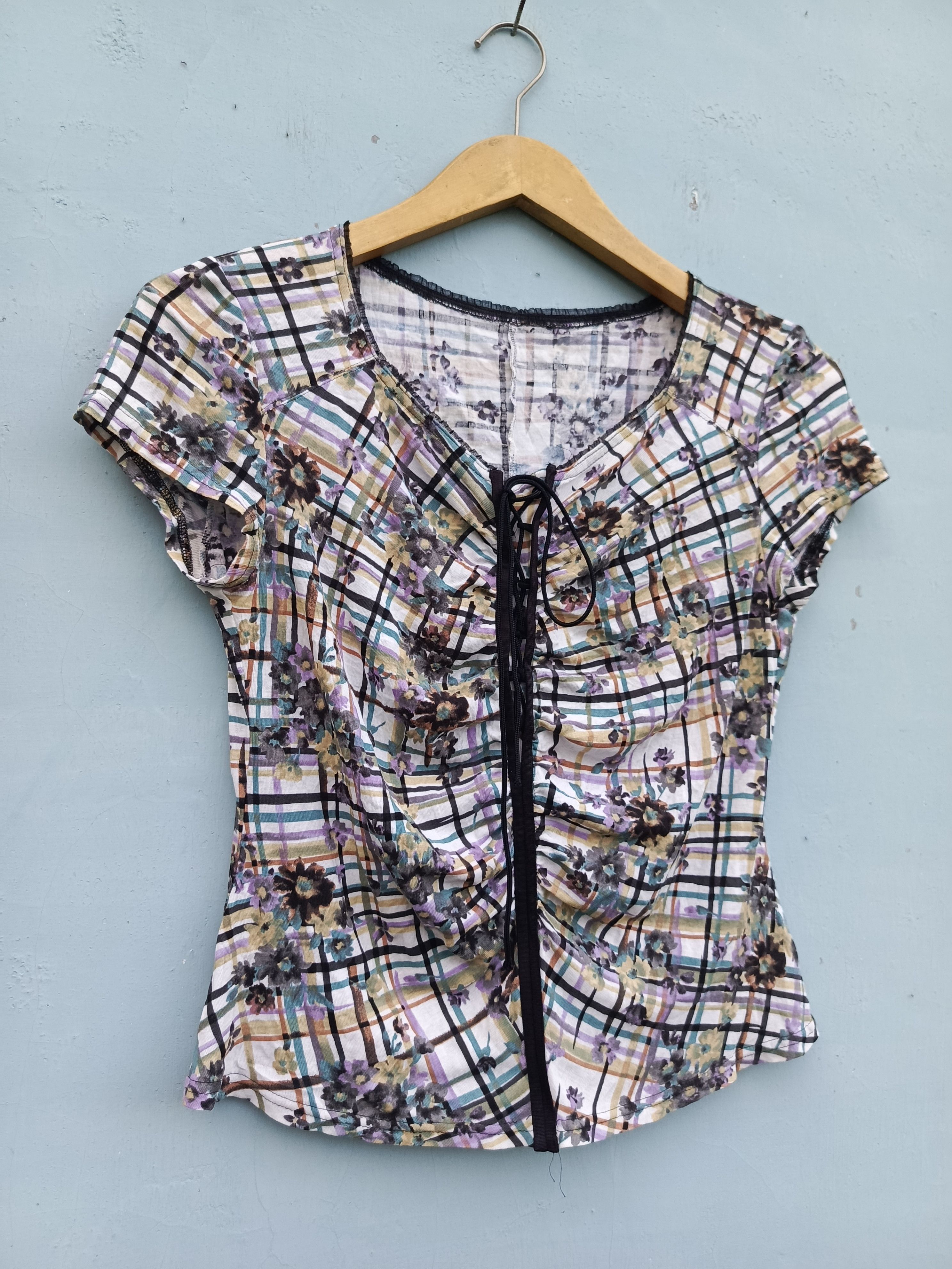 Japanese Brand Y2K Aesthetic Fontana Grande Blouse – Hard to Find Size S / US 4 / IT 40 - 3 Thumbnail