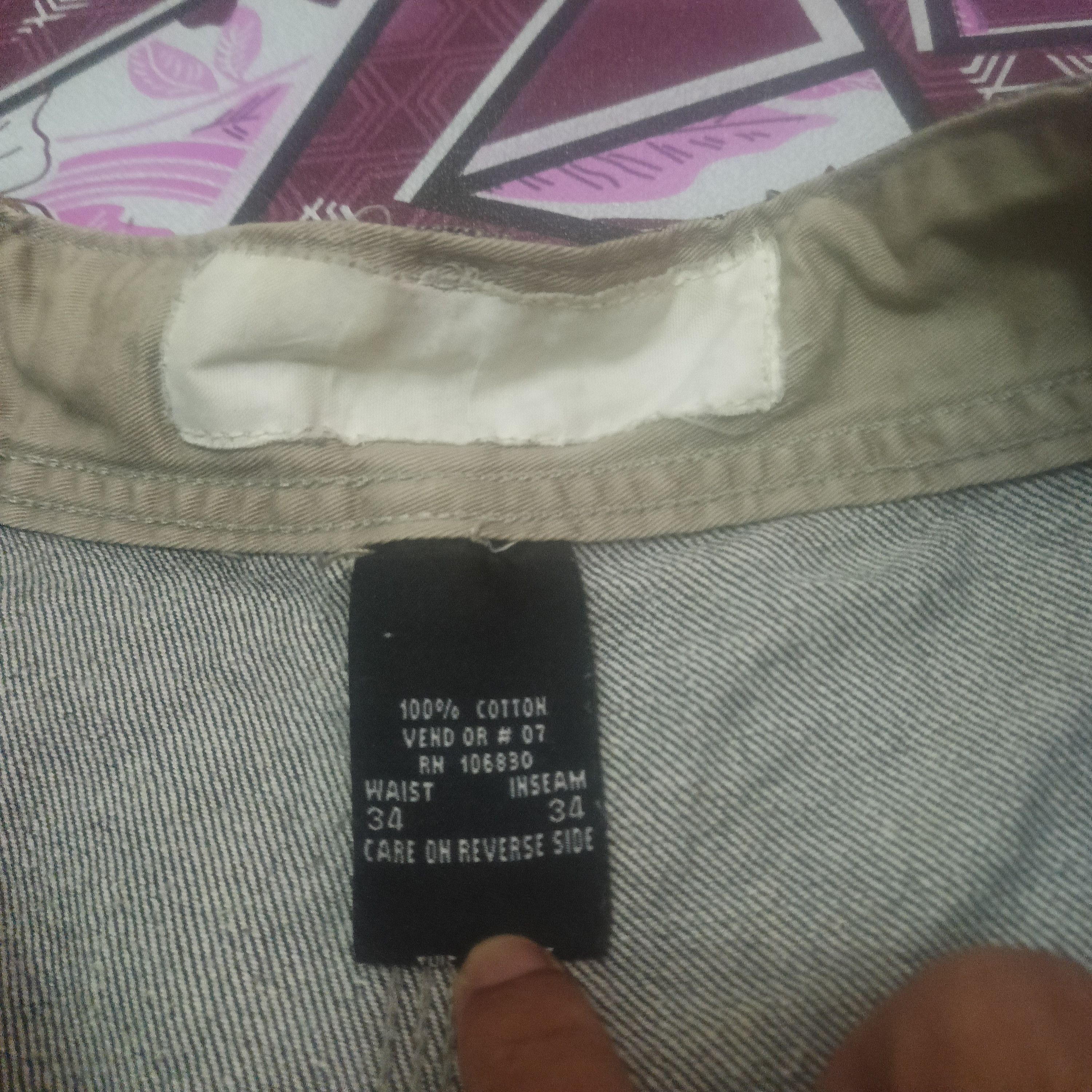 Japanese Brand Distressed State property work wear baggy style Jnco Size US 31 - 4 Thumbnail