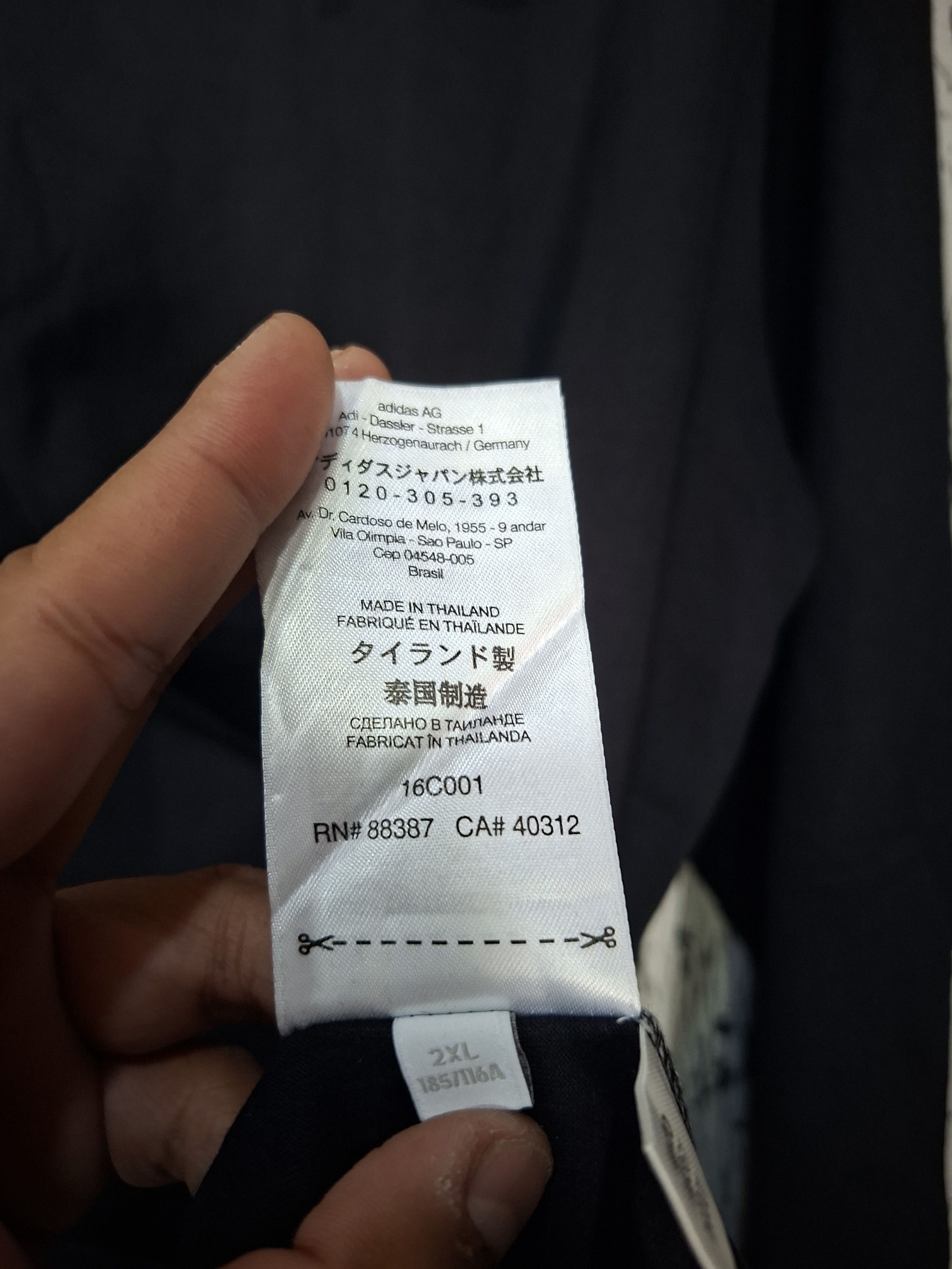 Adidas × Y-3 YOHJI YAMAMOTO X ADIDAS Y-3 LOGO LONGSLEVEE Size US XL / EU 56 / 4 - 10 Thumbnail