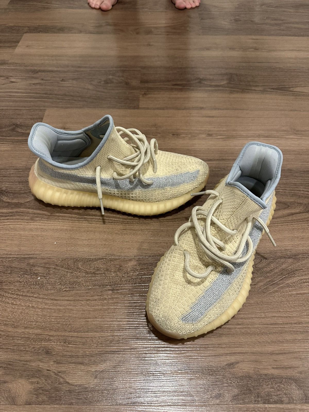 Yeezy Yeezy 350V2 Linen Size US 9.5 / EU 42-43 - 3 Thumbnail