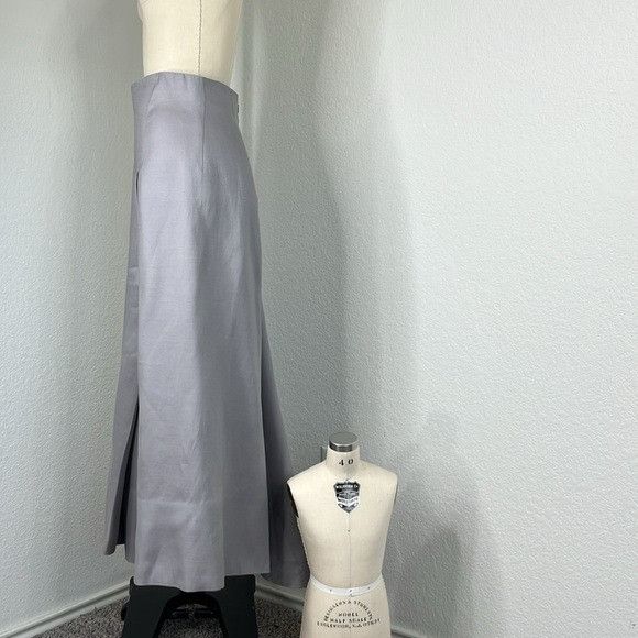 Japanese Brand VTG Japanese Deadstock Element Rule Co Pleat Silk Maxi Eveni Size 27" / US 4 / IT 40 - 5 Thumbnail