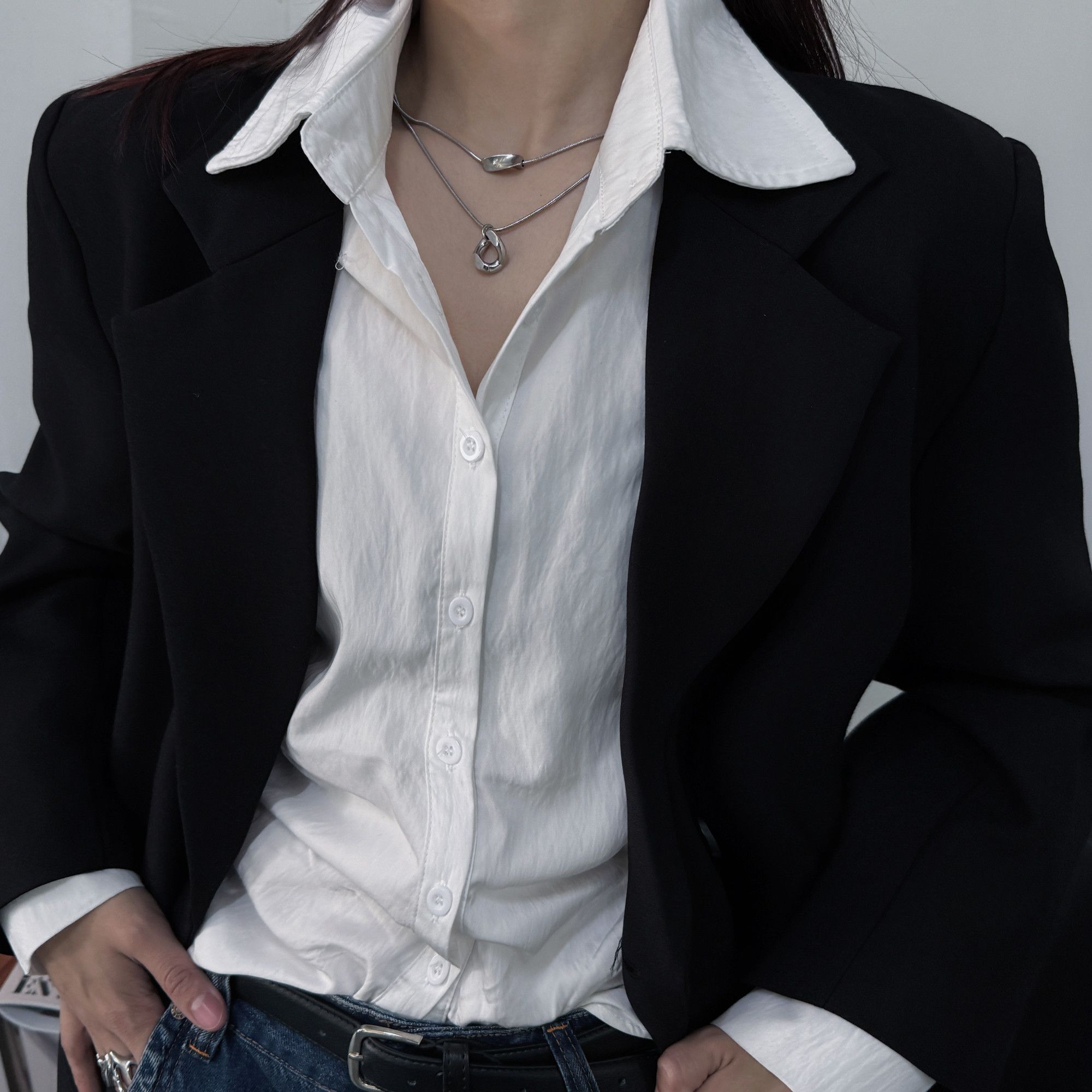 Other New Trend STEAL! Y2K Chains Necklace Chain Size ONE SIZE - 4 Thumbnail