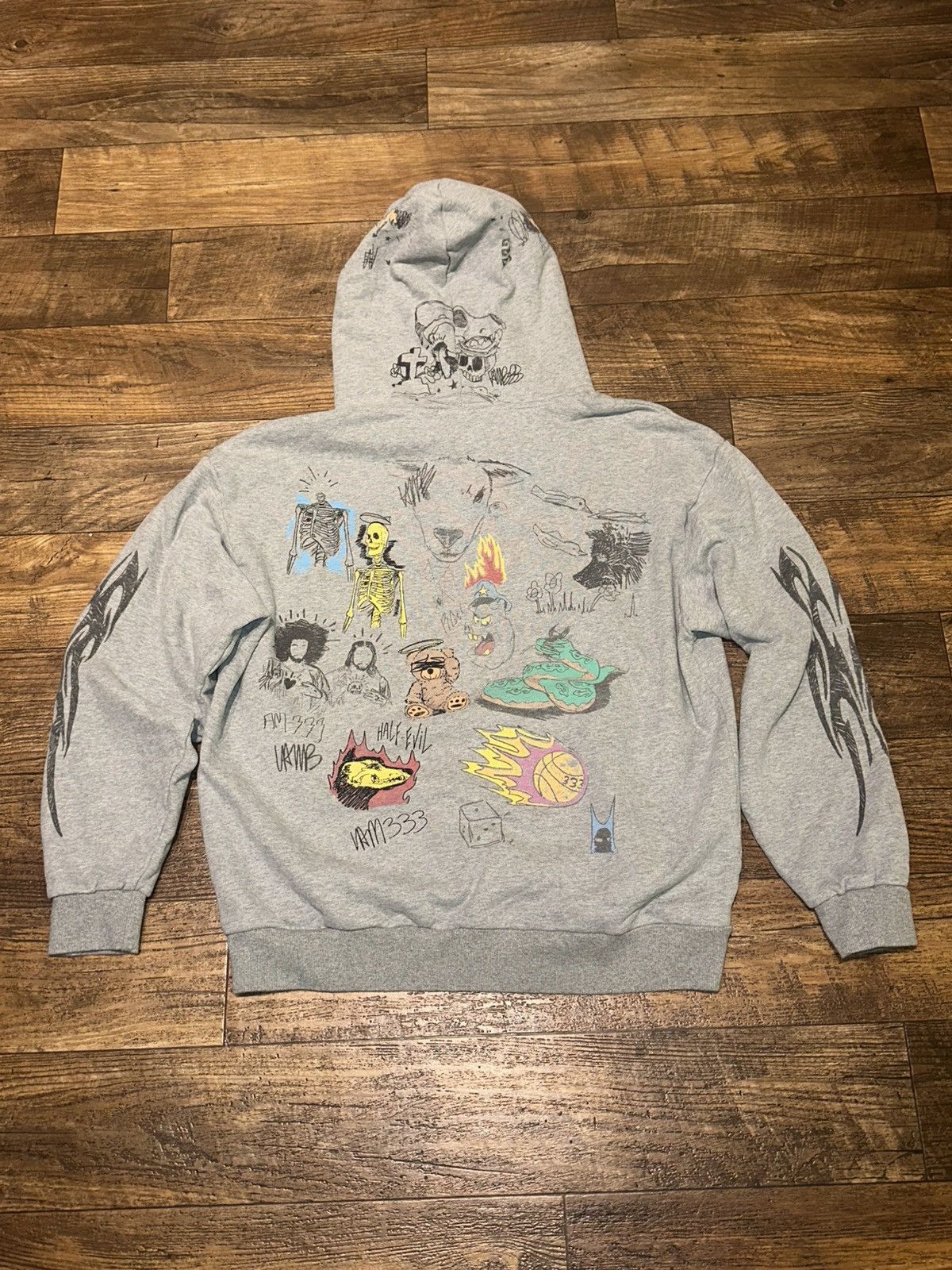 Half Evil Half Evil 333 Vamee Sketchbook Hoodie XXL Size US XXL / EU 58 / 5 - 2 Thumbnail