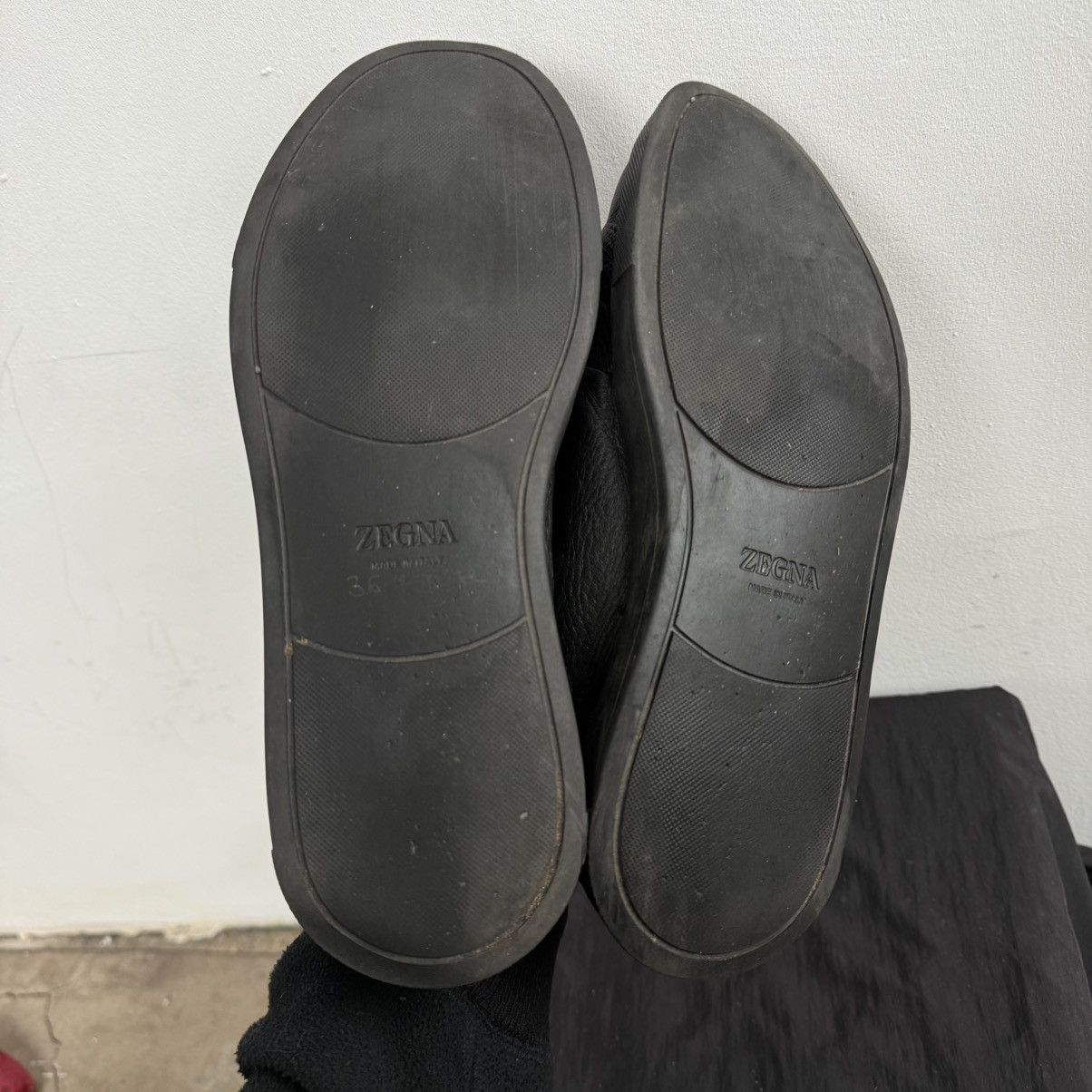 Ermenegildo Zegna Zegna Triple Stitch Leather Shoes Size US 9 / EU 42 - 8 Thumbnail