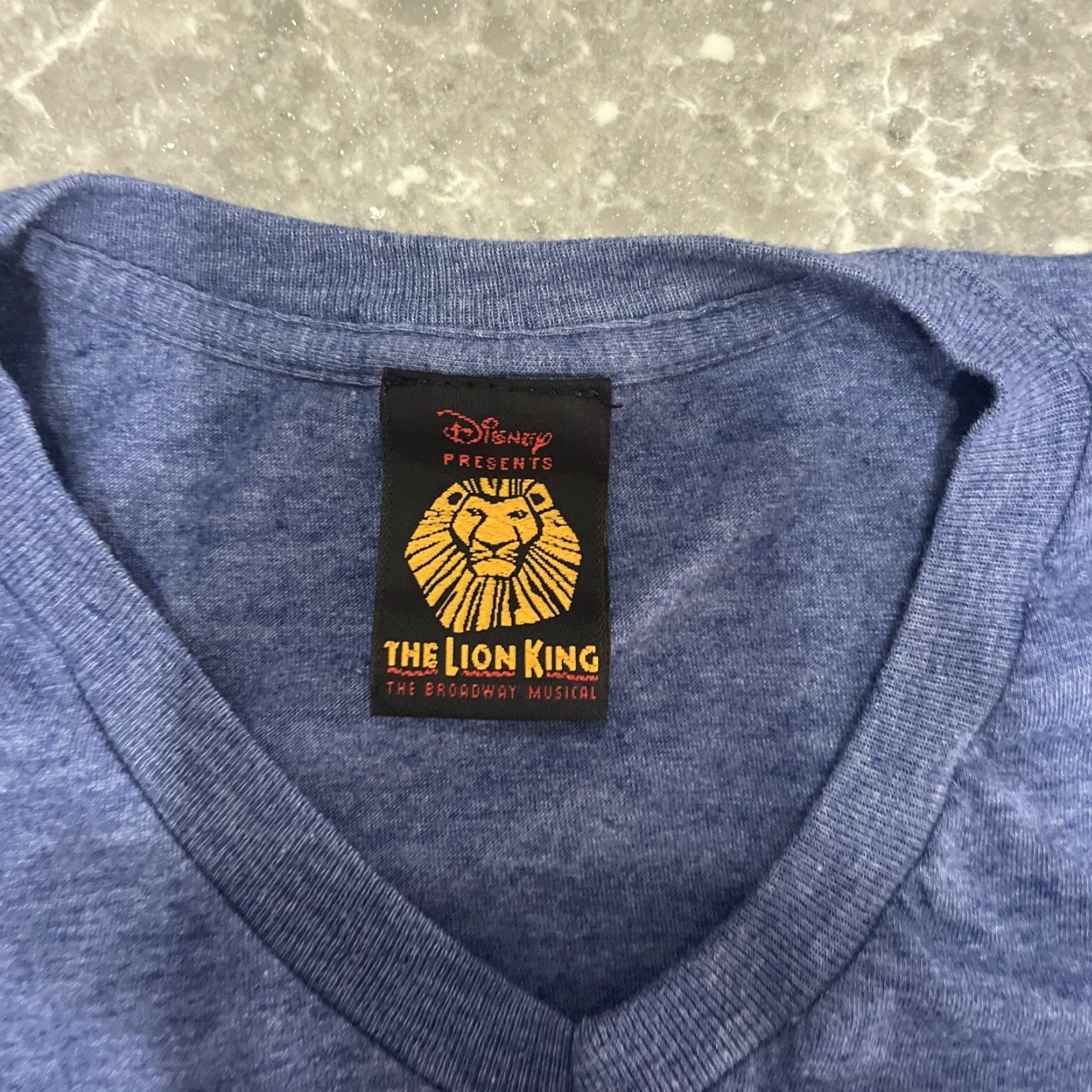 Disney Disney The Lion King Shirt Womens Medium Blue Broadway Musical Hakuna Matata Graphic Movie Music Size M / US 6-8 / IT 42-44 - 3 Thumbnail