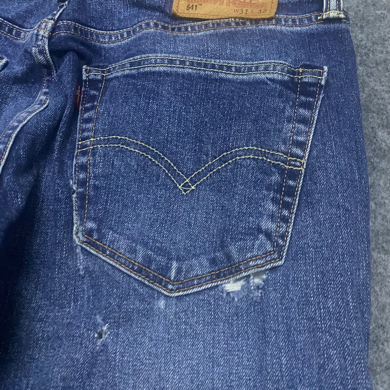 If Six Was Nine 💥Best Offer💥Vintage Levis 541 Distressed Denim Size US 34 / EU 50 - 10 Thumbnail