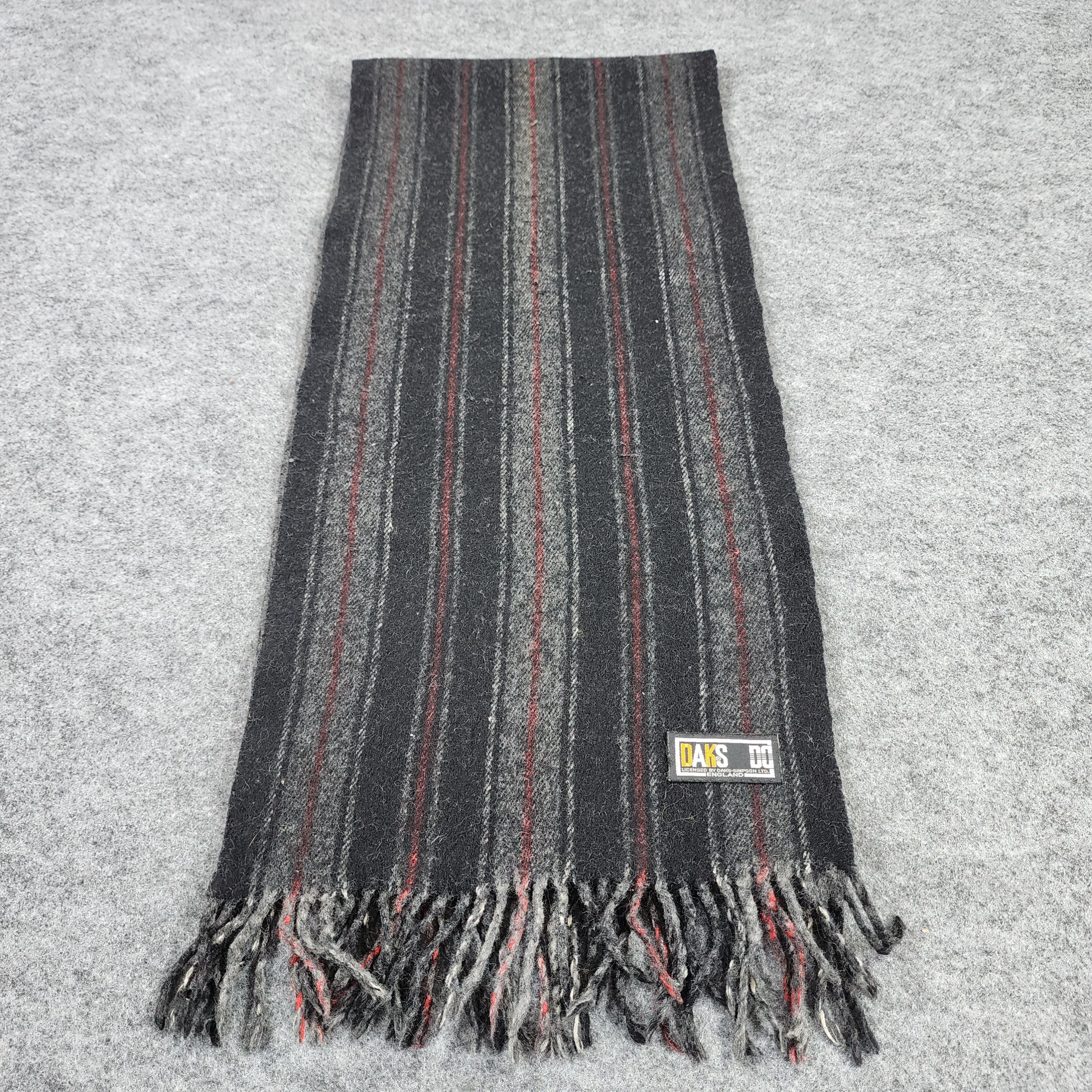 Vintage Daks Scarf / Muffler / Neckwear D010 Size ONE SIZE - 6 Thumbnail