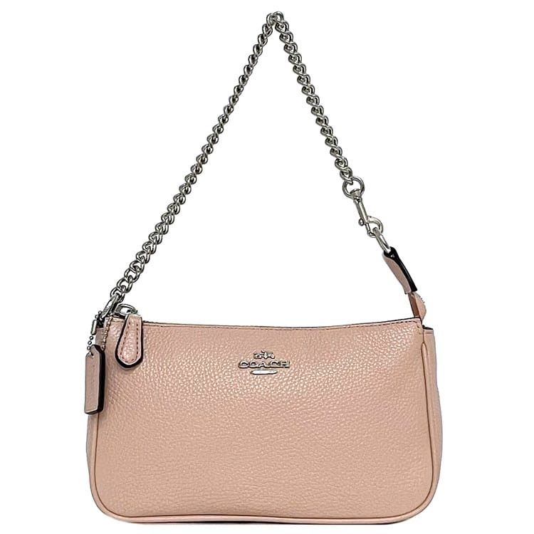 Coach COACH Mini Bag Pink Leather Size ONE SIZE - 1 Thumbnail