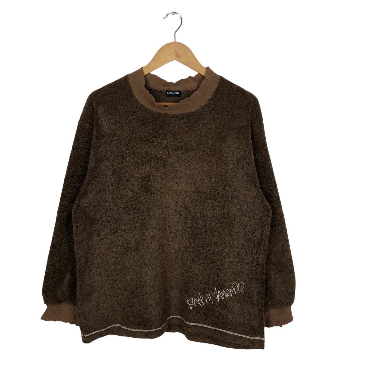If Six Was Nine × Kansai Yamamoto × Le Grande Bleu (L.G.B.) Vintage Kansai Yamamoto Sweatshirt Yohji Yamamoto style Size US L / EU 52-54 / 3 - 4 Thumbnail