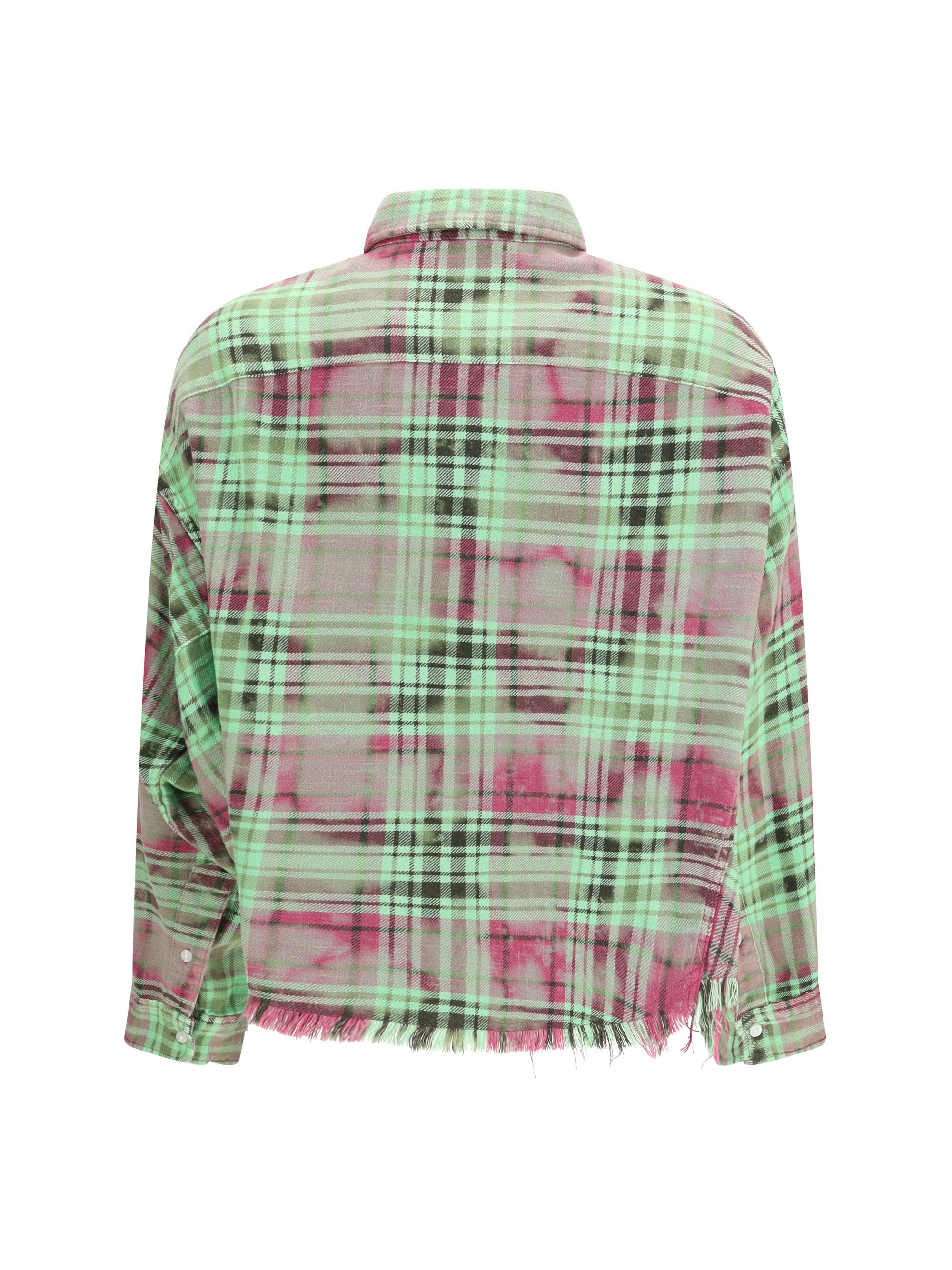 R13 Plaid Shirt with frayed hem Size XS / US 0-2 / IT 36-38 - 1 Thumbnail
