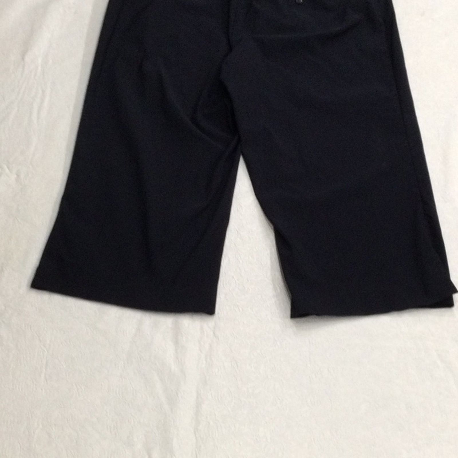 Other Lane Bryant Navy Button Back Pocket Cropped Capri Pant 16 Size 38" / US 16 / IT 52 - 5 Thumbnail