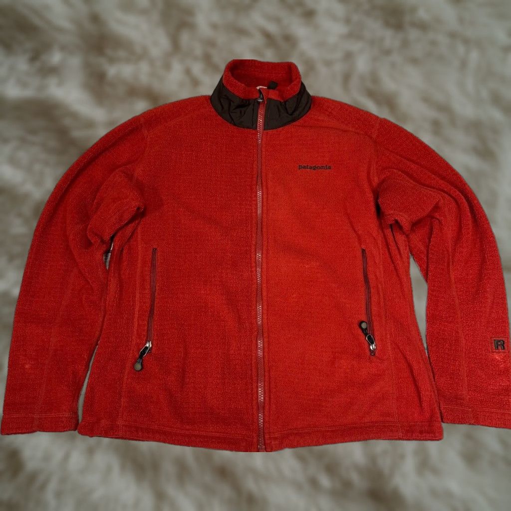Patagonia Vtg Patagonia Womens R3 Radiant Fleece Jacket Sz M Red Regulator Waffle Zip Up Size M / US 6-8 / IT 42-44 - 1 Thumbnail