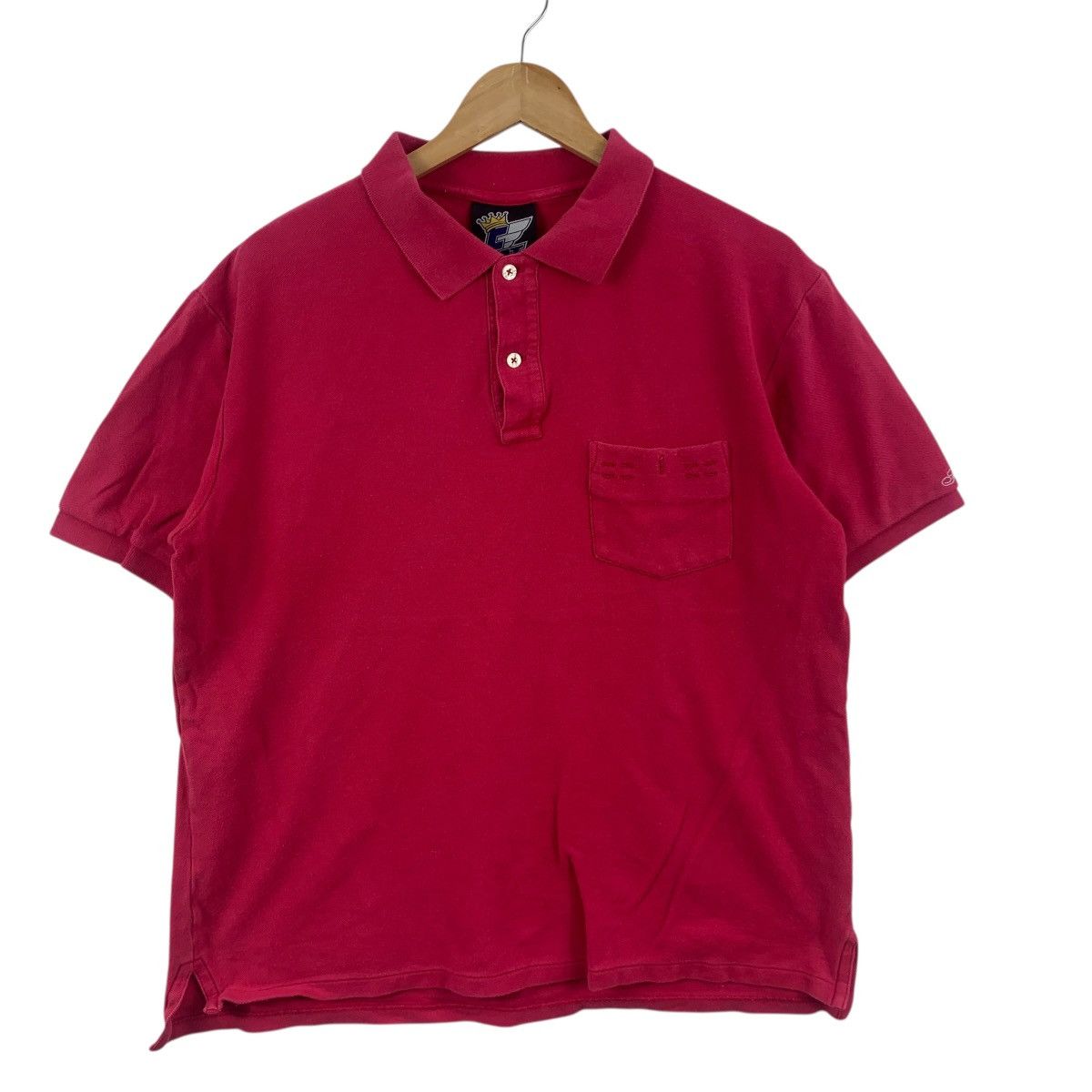 Vintage Vintage FAT TM FATYO JAPAN Graffiti Hip Hop Polo Tee Shirt Size US L / EU 52-54 / 3 - 4 Thumbnail