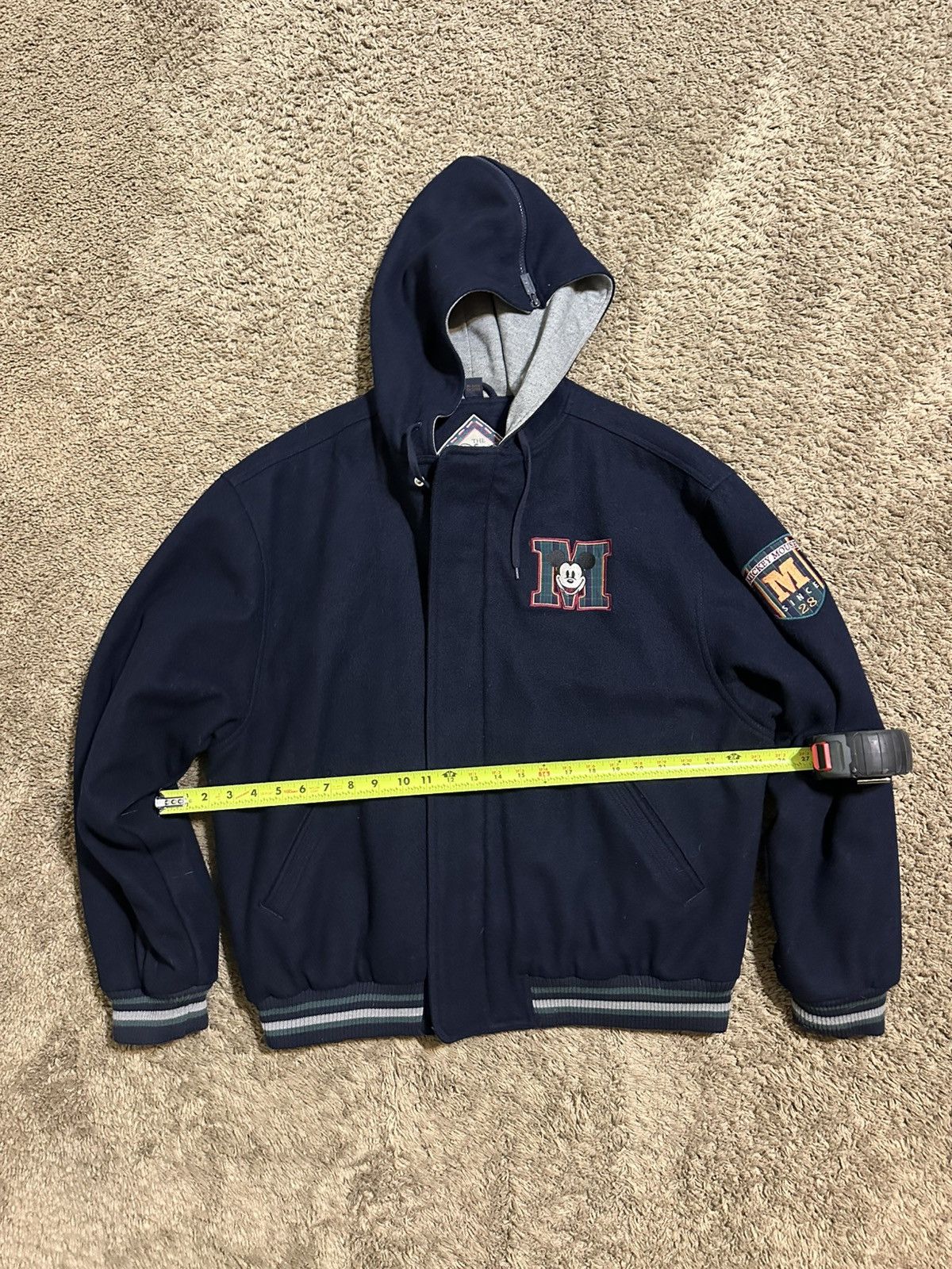 Disney Vintage Disney Store Mickey Varsity Jacket 90s size large Size US L / EU 52-54 / 3 - 5 Thumbnail