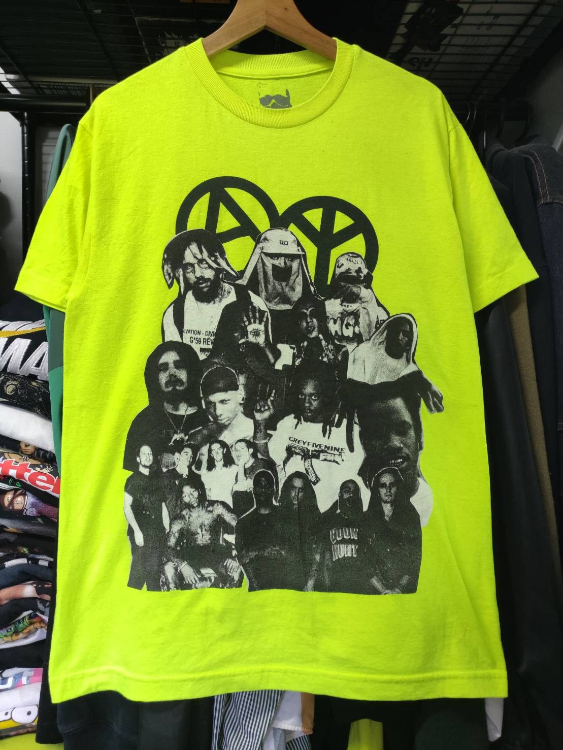 Fuck The Population × G59 Records Rare! Grey Day Tour Pouya,$uicideboy$,Turnstile,City Morgue Size US M / EU 48-50 / 2 - 3 Thumbnail