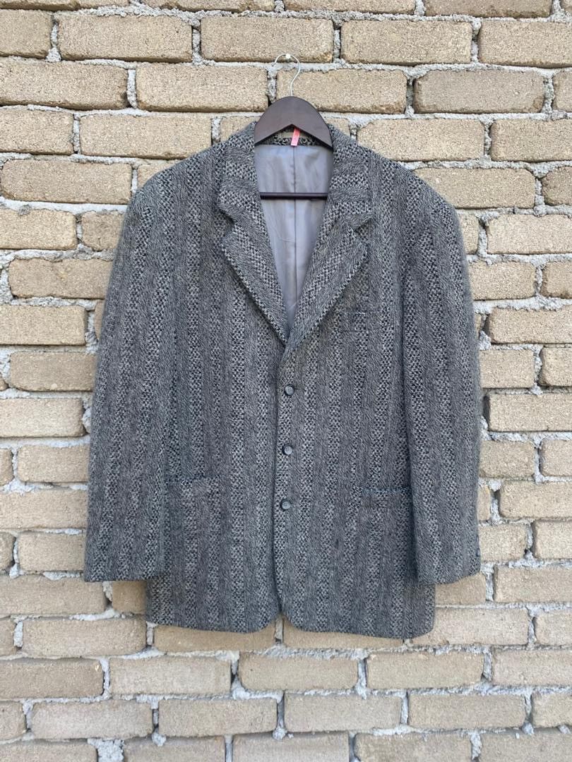 Carlo Palazzi Carlo Palazzi Wool Knitted Blazers Size 48R - 2 Thumbnail