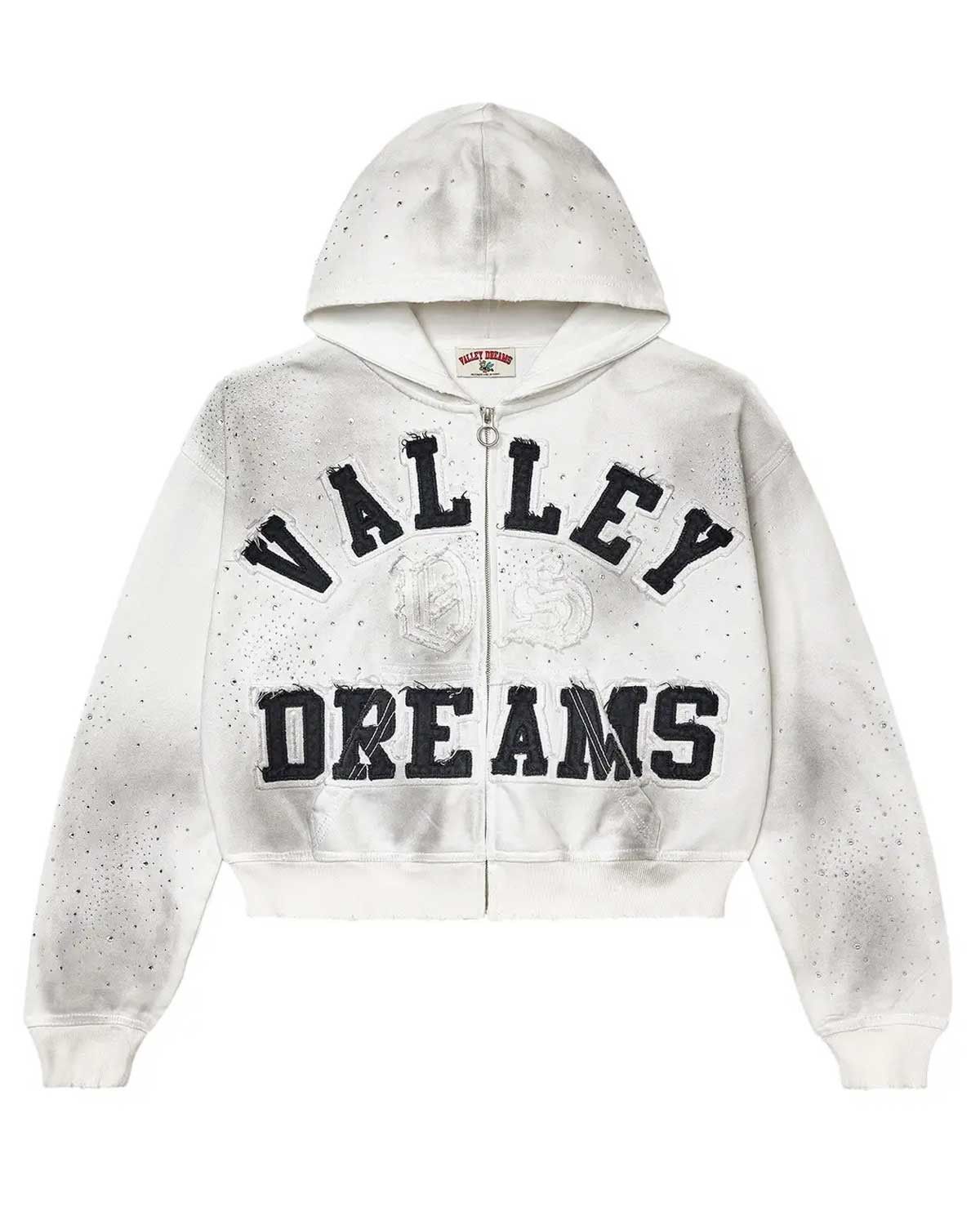 Vale Forever Classico Zip Up Hoodie White Size US M / EU 48-50 / 2 - 1 Thumbnail