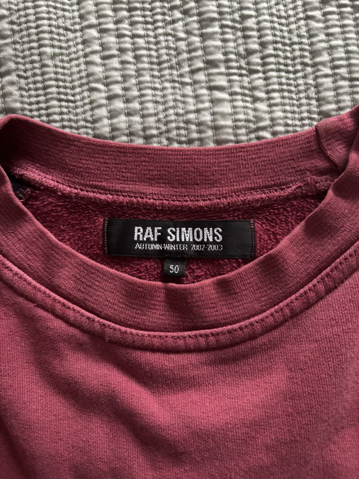 Raf Simons raf simons aw02-03 “virginia creeper” baseball tee Size US M / EU 48-50 / 2 - 3 Thumbnail
