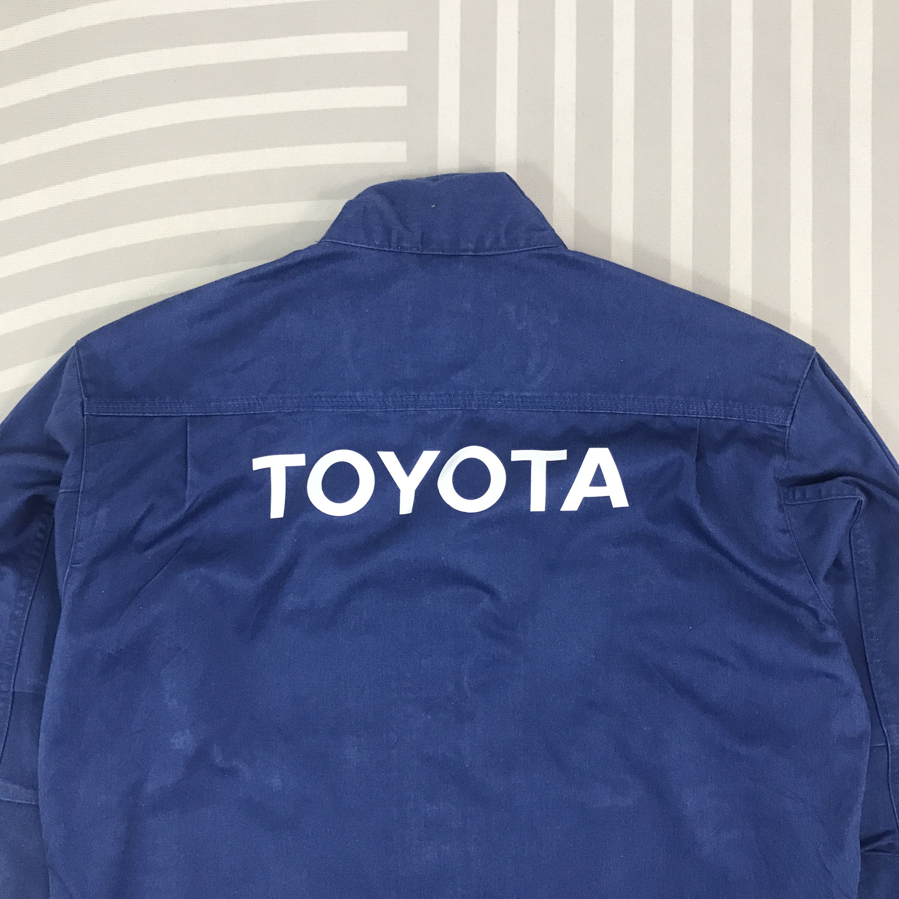 Japanese Brand × Vintage Vintage Toyota work uniform Racing custom Jacket Size US L / EU 52-54 / 3 - 4 Thumbnail