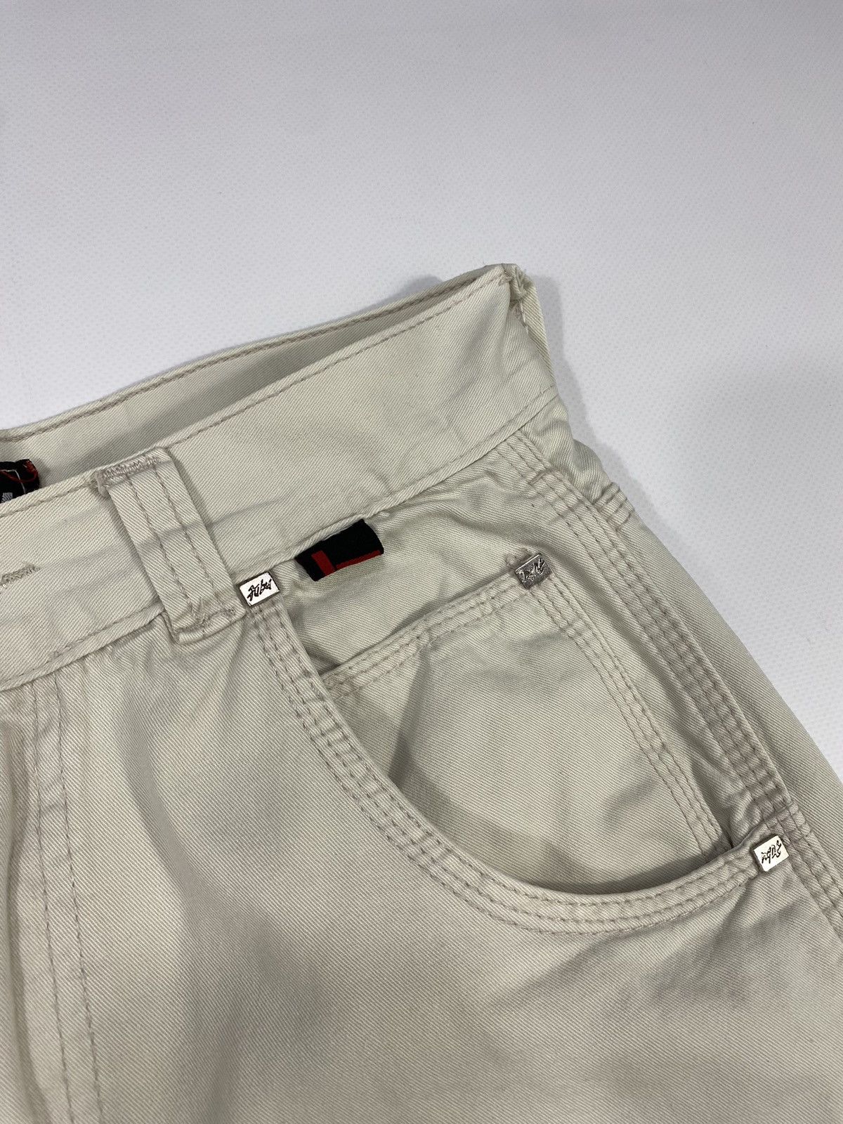 Fubu LASTDROP🔥Vintage 90s Fubu Rap Hip Hop Cargo Carpenter Shorts Size US 29 - 9 Thumbnail