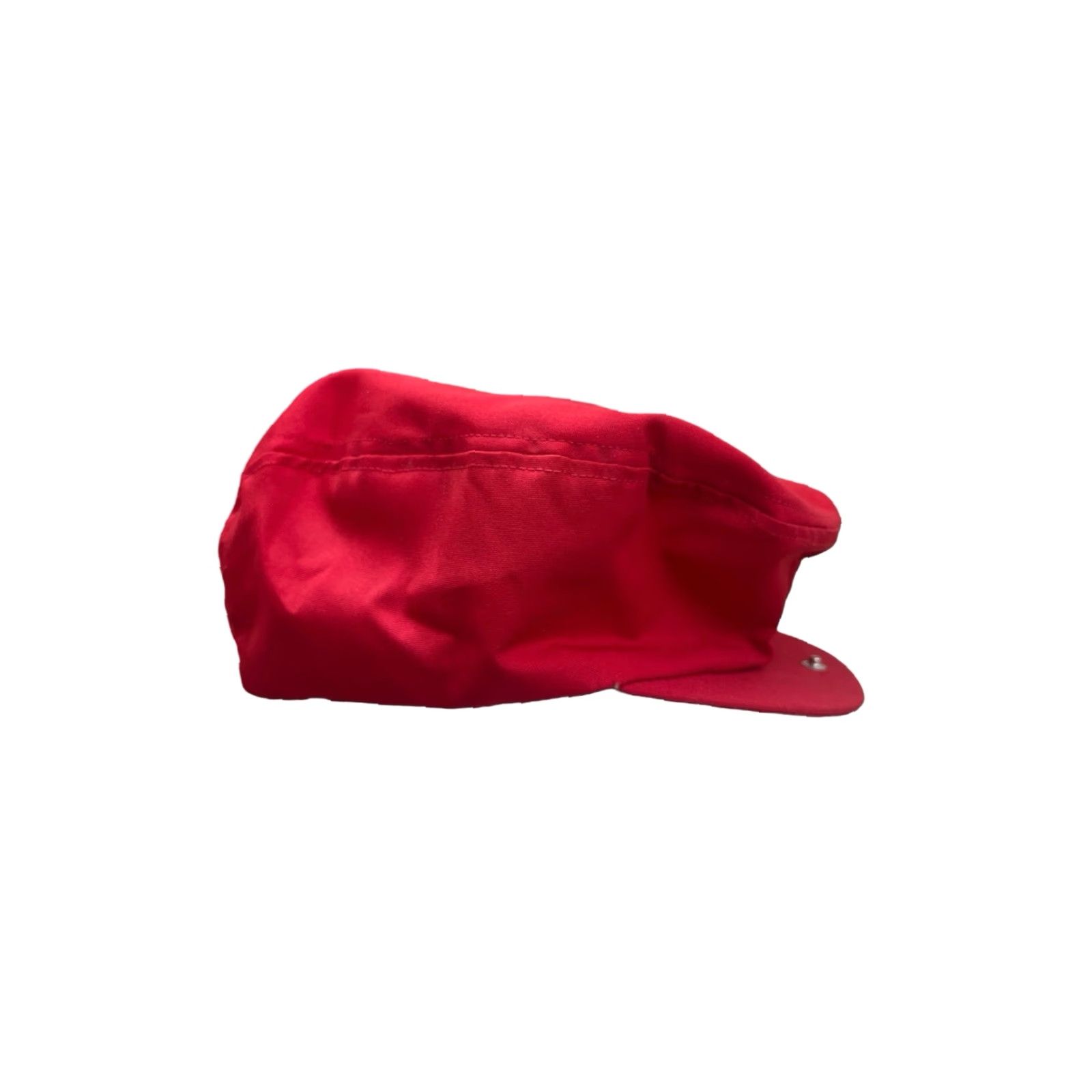 Vintage VINTAGE Cabbie Driver's Flat Cap Hat Adult XL Red 90s Flat Cap NWOT Deadstock Mens Size ONE SIZE - 6 Thumbnail